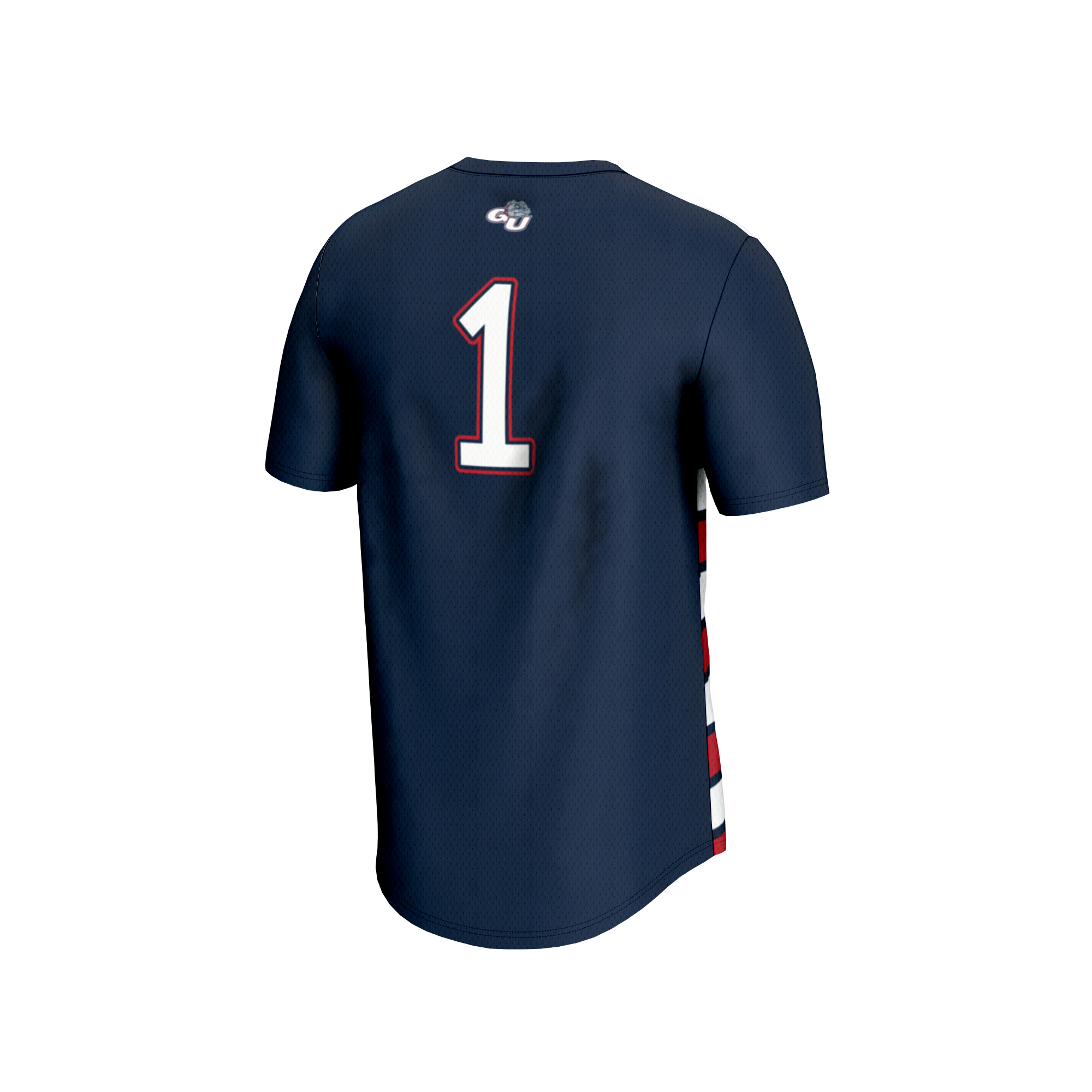 Soccer Fashion Gonzaga Bulldogs Game Jersey Navy NCAA College Soccer Fan Wear