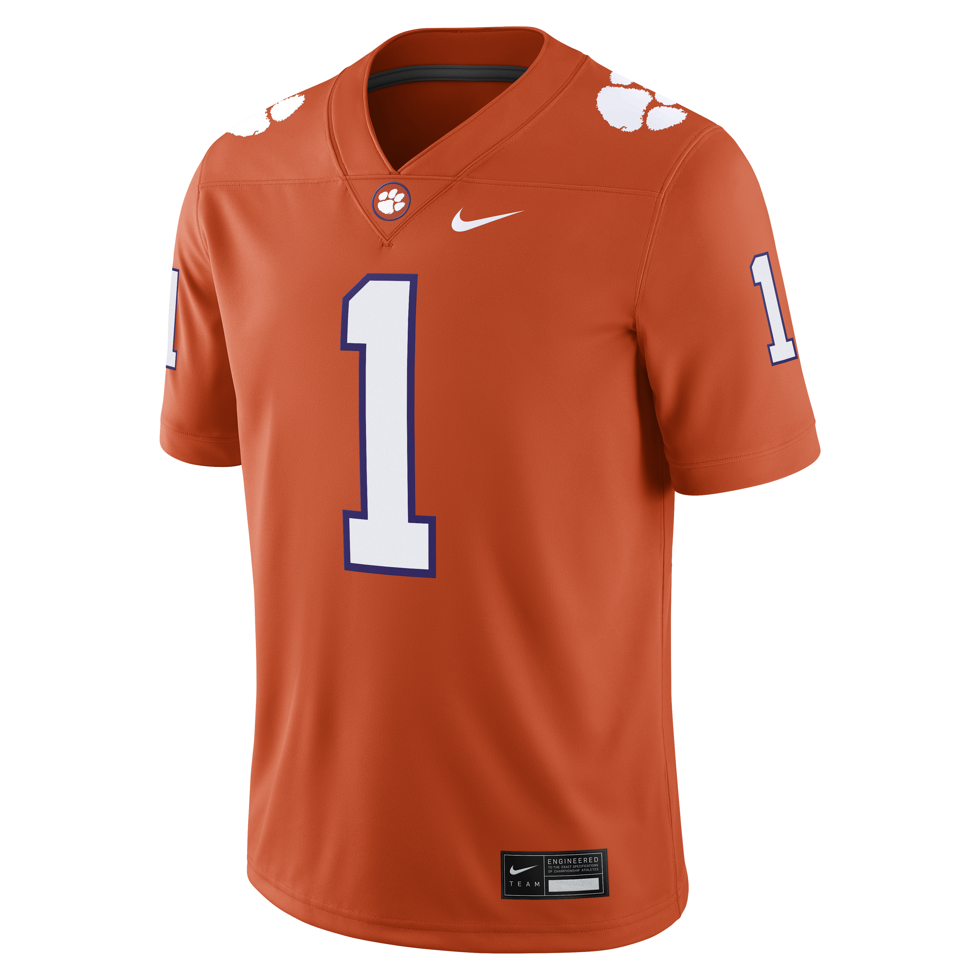 TJ Moore Clemson Tigers Game Jersey Orange NCAA College Football Fan Wear TJ Moore