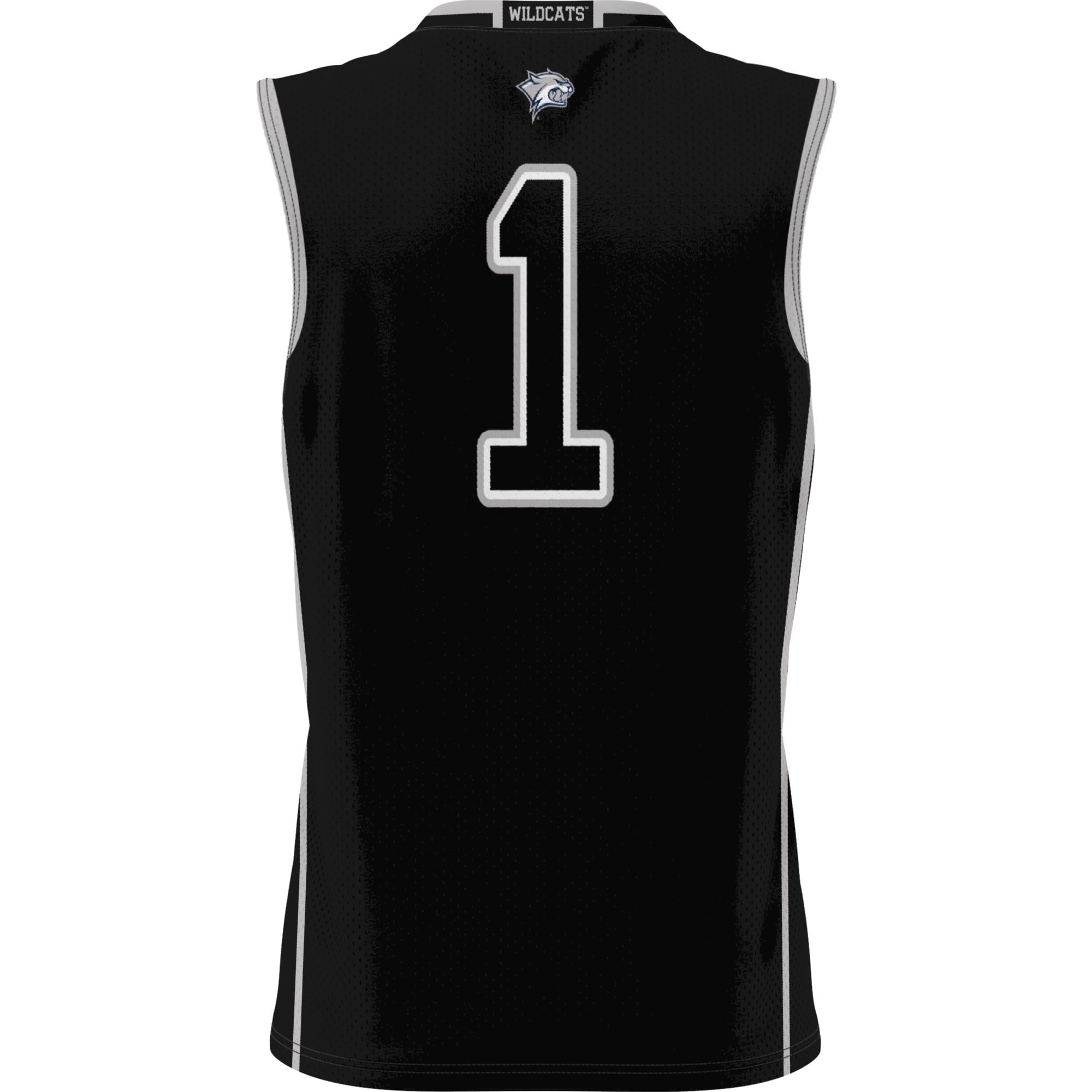 Basketball New Hampshire Wildcats Game Jersey Black NCAA College Basketball Fan Wear