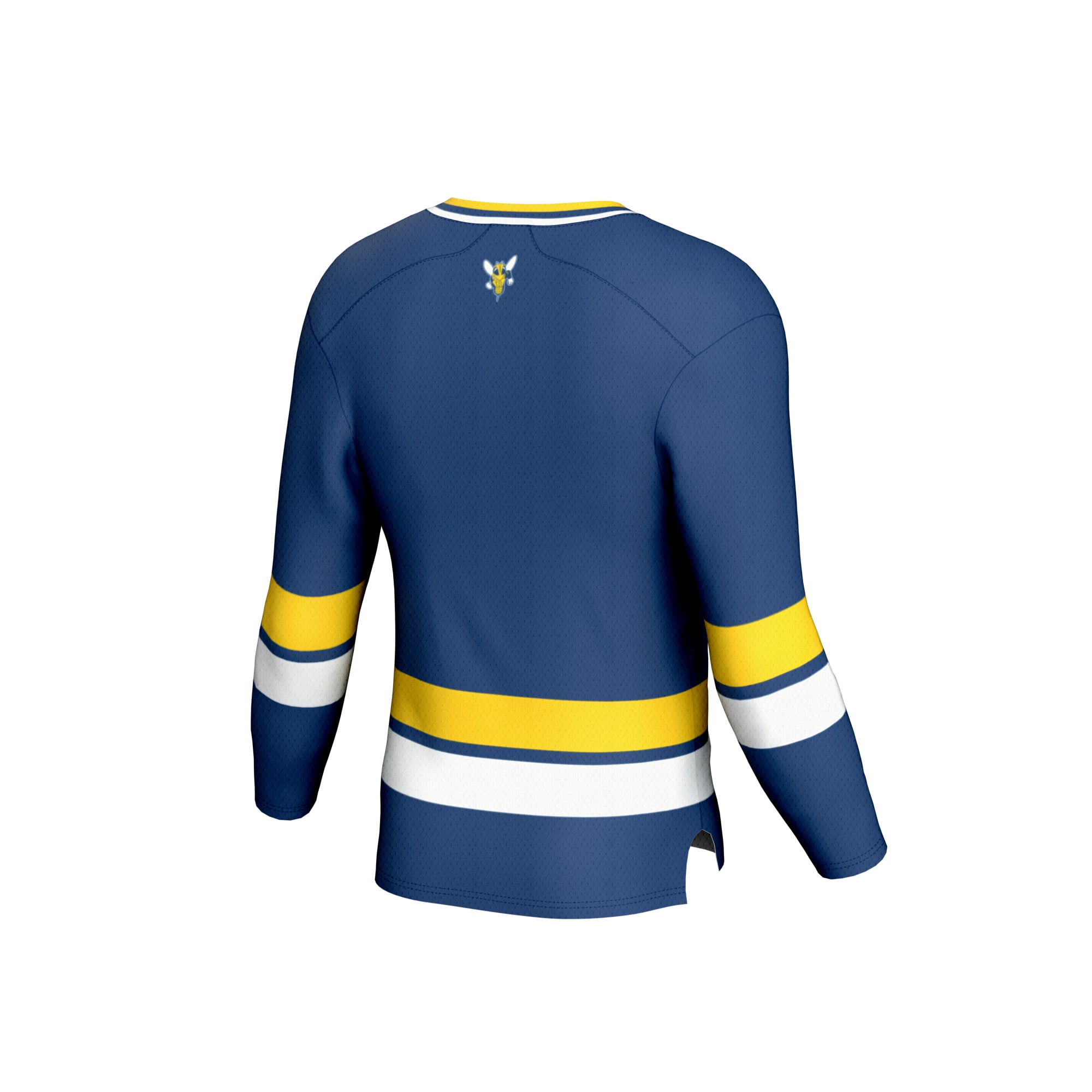 Blue Hockey Rochester Yellow Jackets Outerwear Blue NCAA College Hockey Fan Wear
