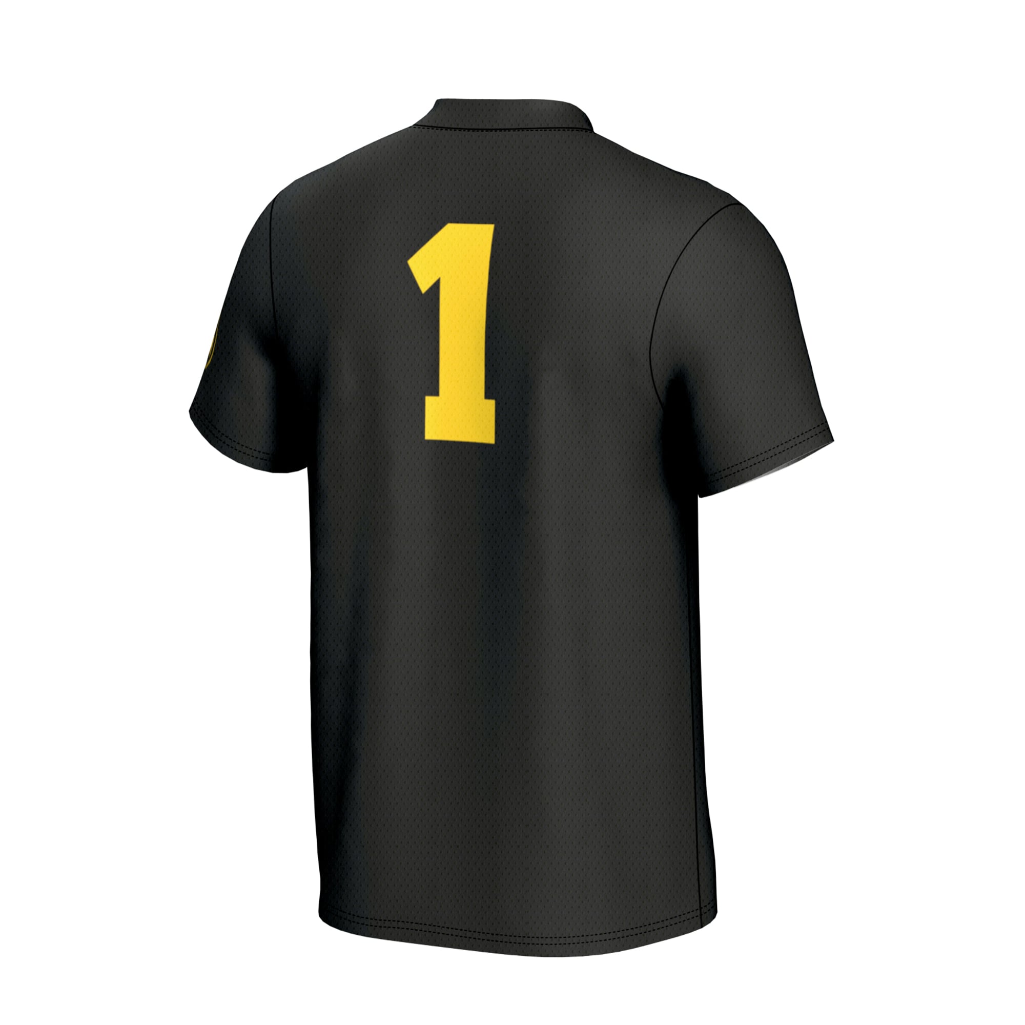 Softball Fashion Iowa Hawkeyes Game Jersey Black NCAA College Softball Fan Wear Softball Fashion