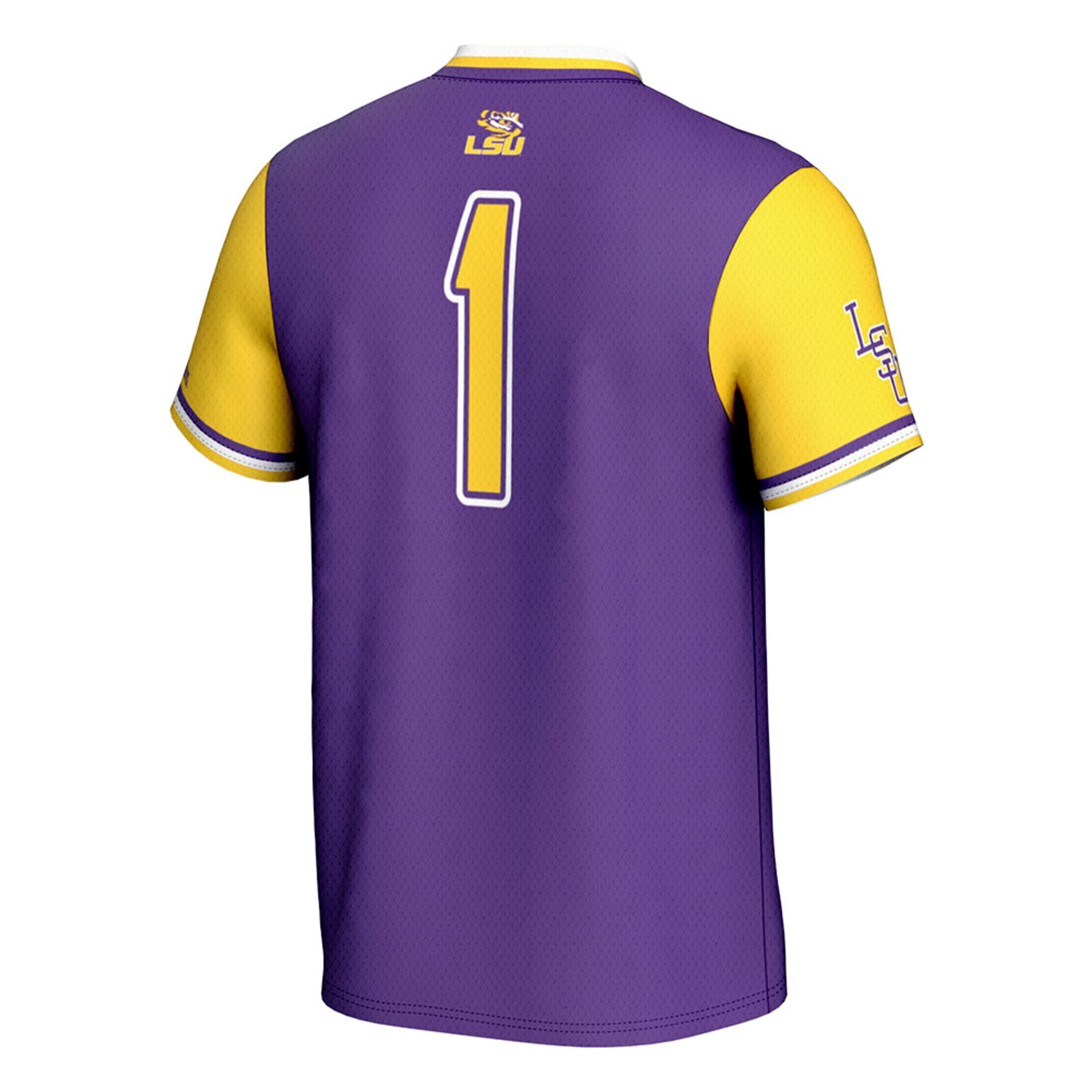 Softball LSU Tigers Game Jersey Purple NCAA College Softball Fan Wear Softball