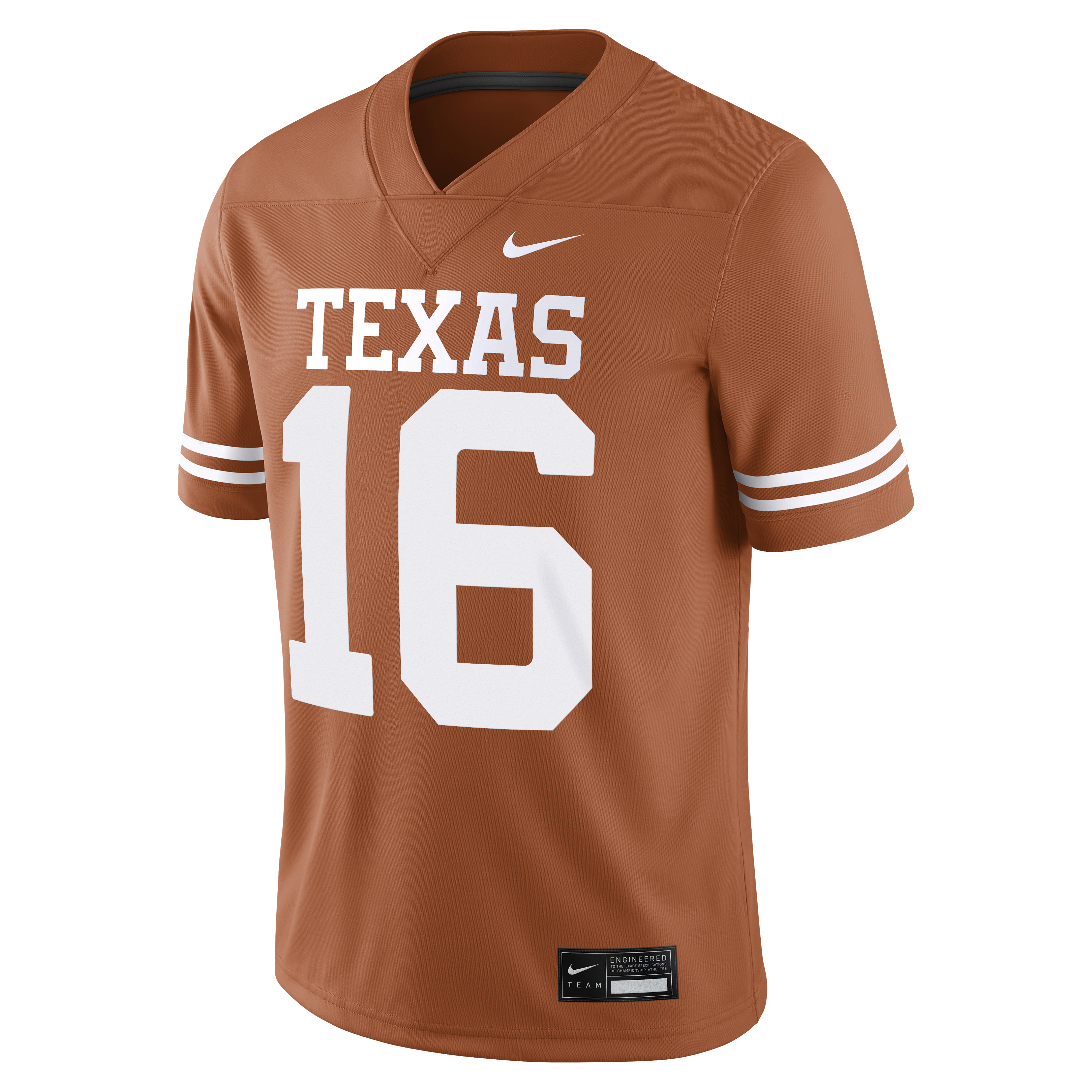 Arch Orange Manning Texas Longhorns Player Jersey Orange NCAA College Football Fan Wear Arch Orange