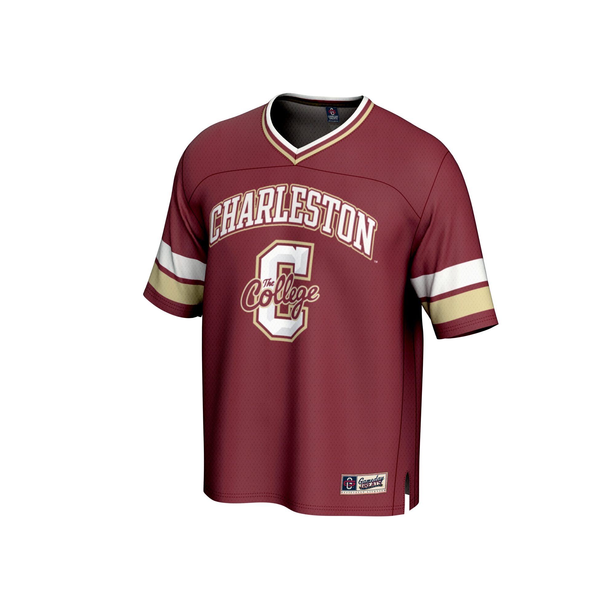 Spirit Charleston Cougars Game Jersey Maroon NCAA College Football Fan Wear