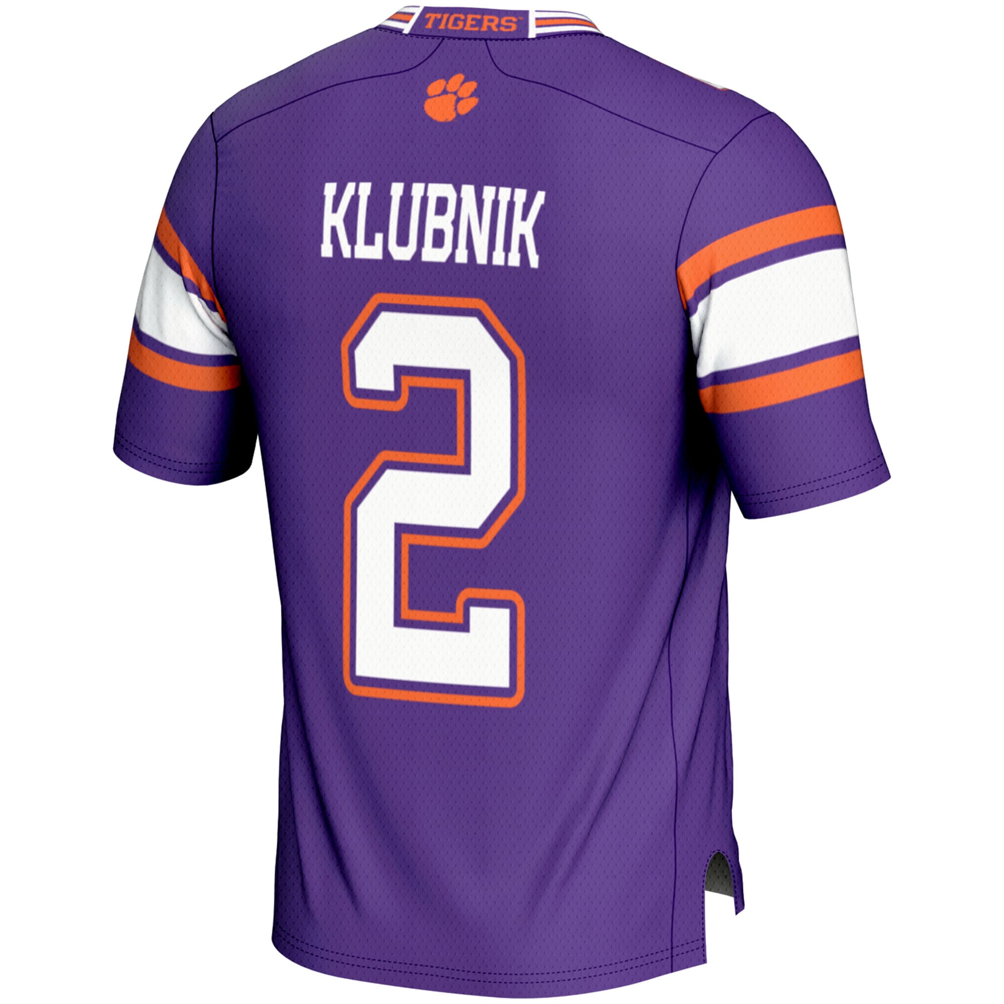 Cade Klubnik NIL Clemson Tigers Player Jersey Purple NCAA College Football Fan Wear Cade Klubnik NIL