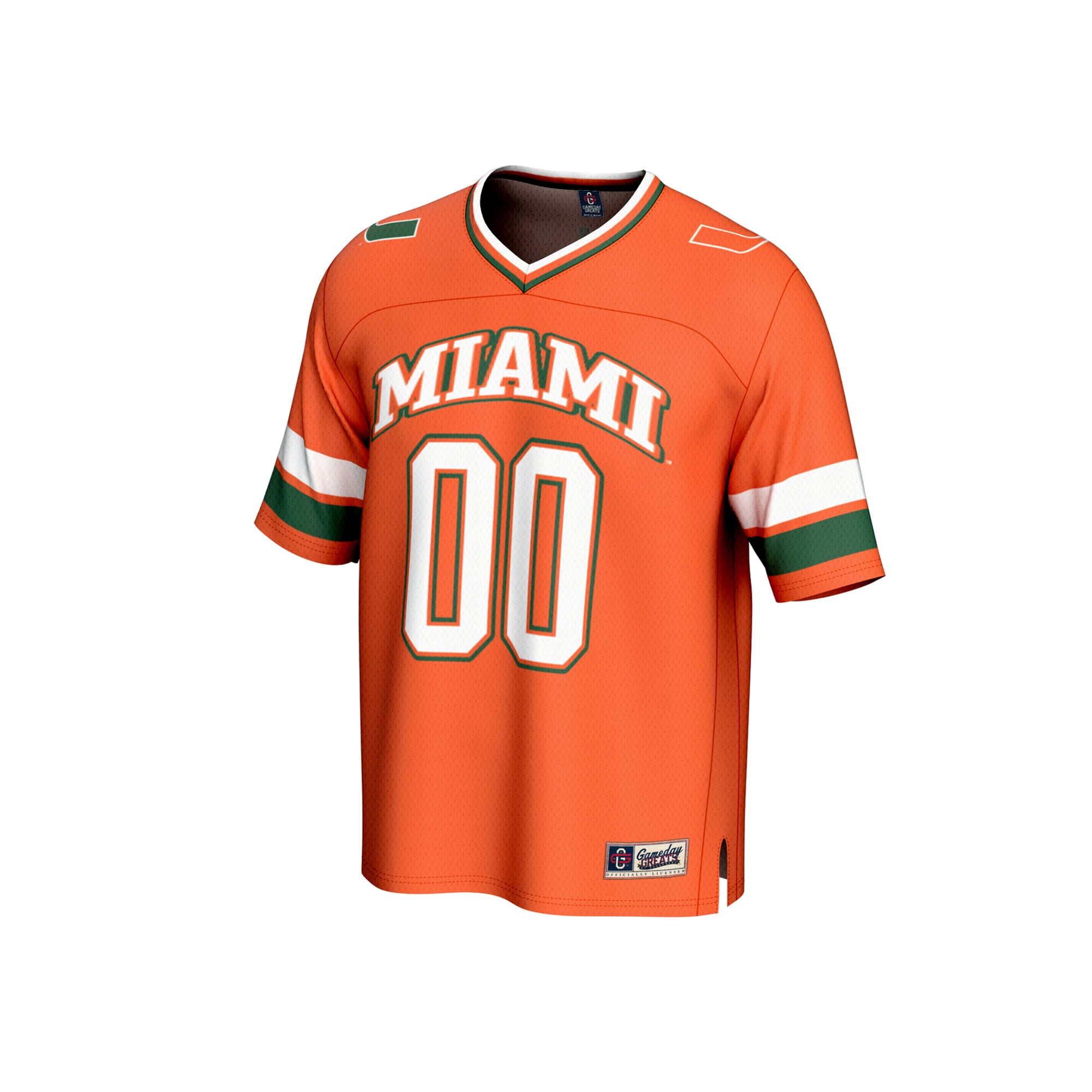 Collegiate NIL Pick- Miami Hurricanes Player Jersey Orange NCAA College Football Fan Wear Collegiate NIL Pick-