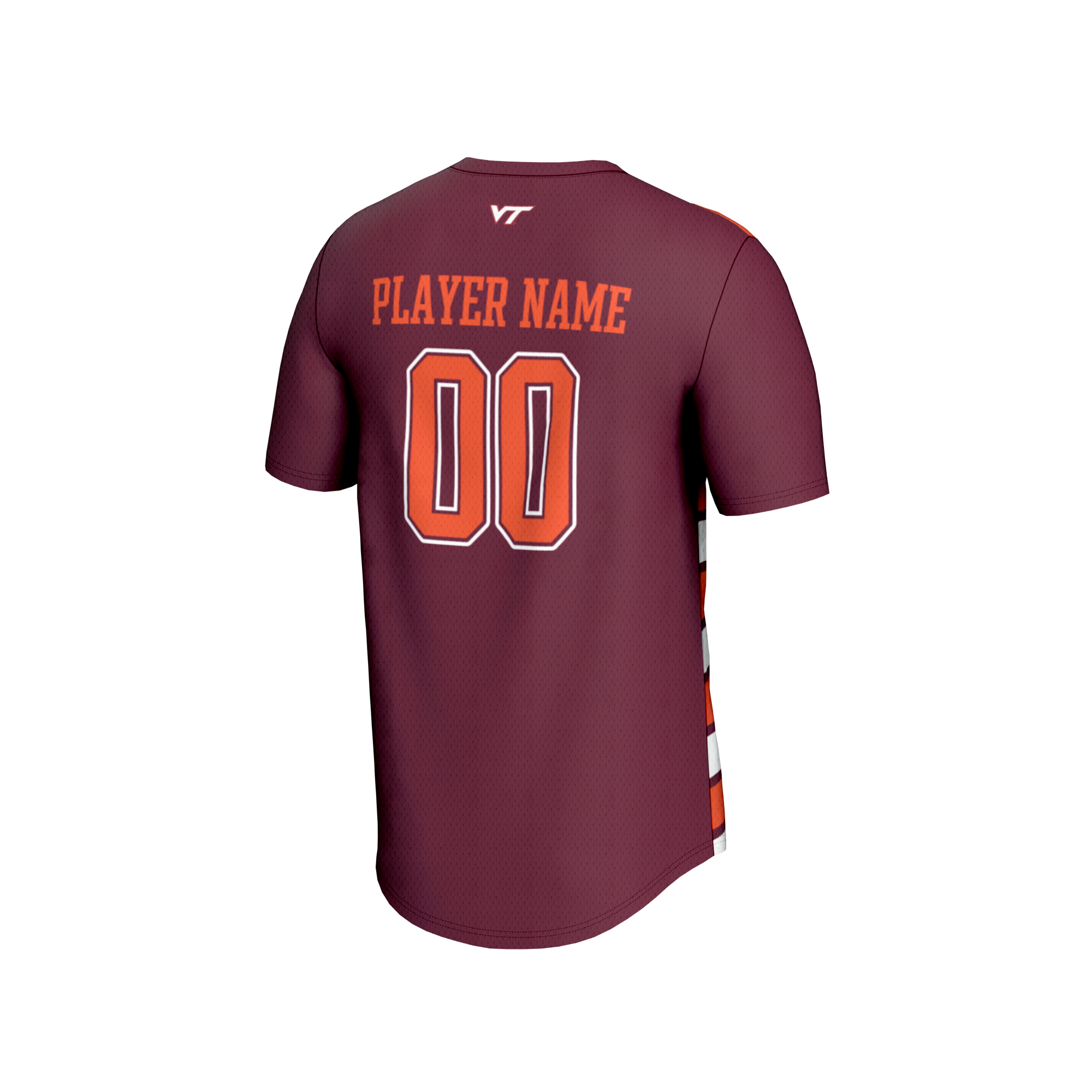 NIL Pick- Collegiate Virginia Tech Hokies Player Jersey Maroon NCAA College Soccer Fan Wear NIL Pick- Collegiate