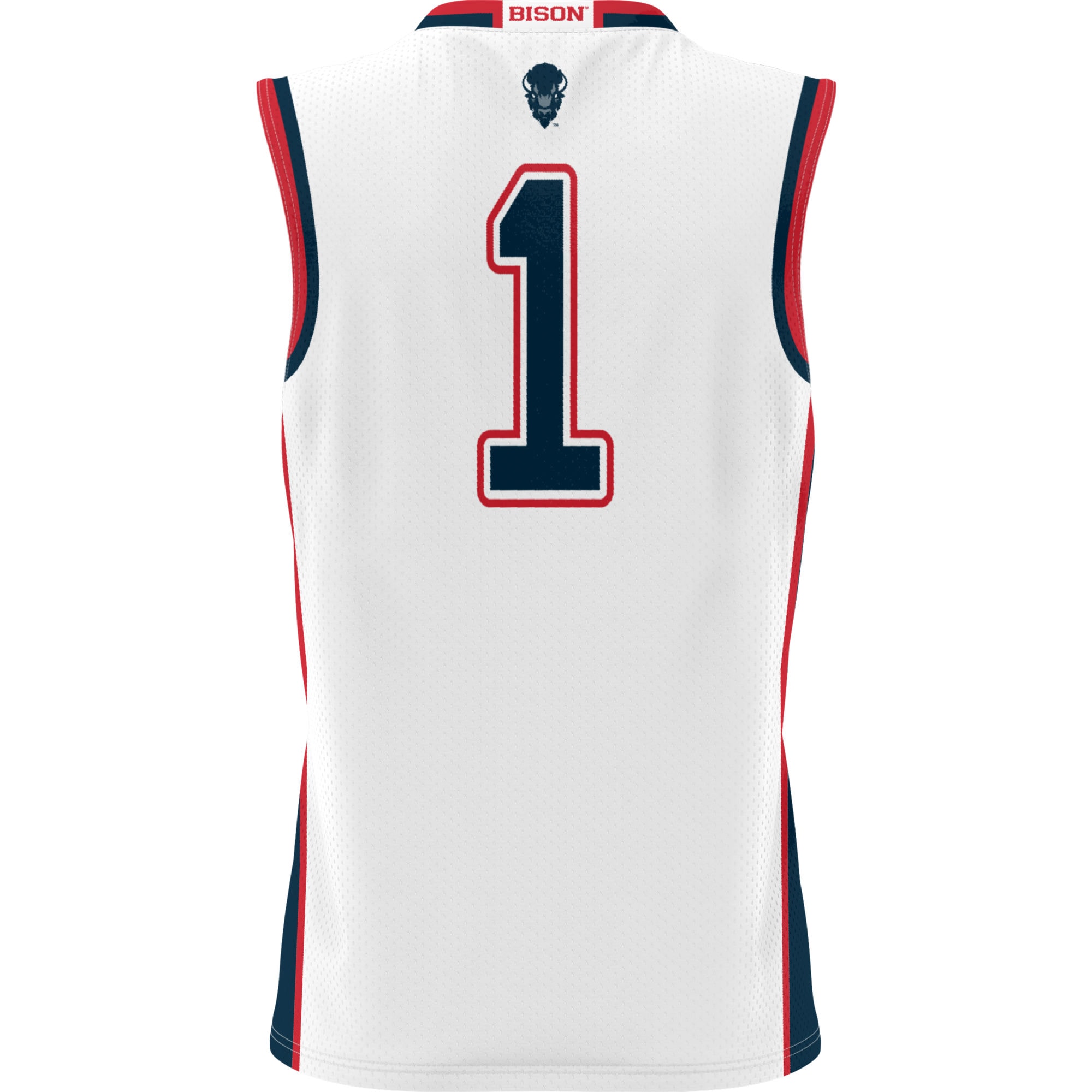 Basketball Howard Bison Game Jersey White NCAA College Basketball Fan Wear