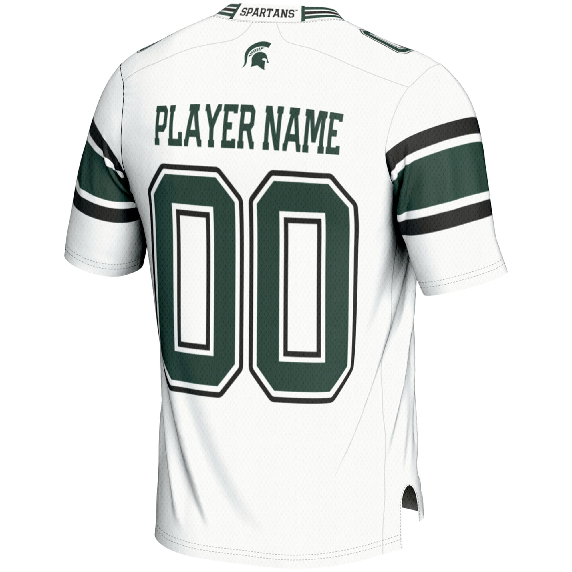 NIL Pick Michigan State Spartans Player Jersey White NCAA College Football Fan Wear NIL Pick