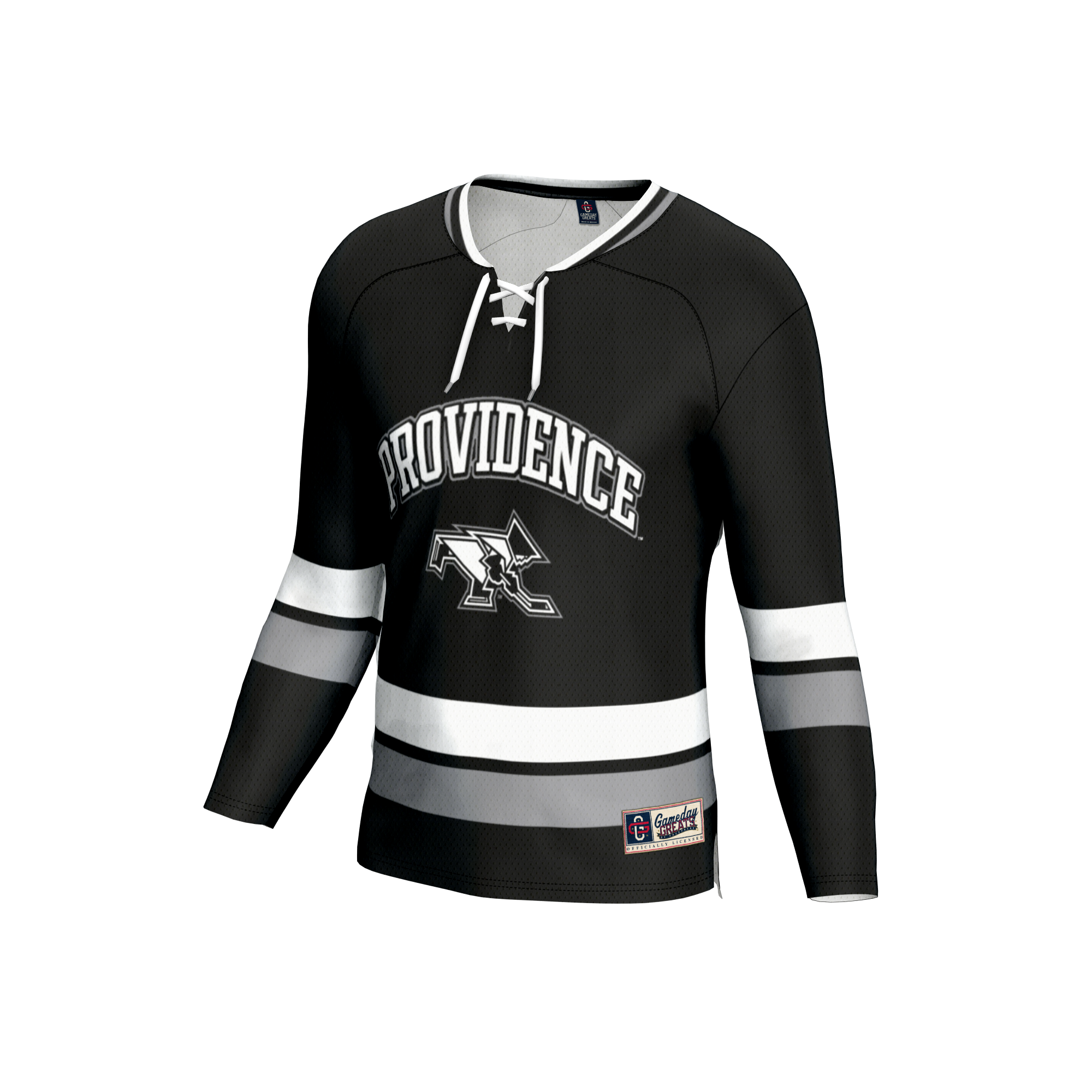 Fashion Hockey Providence Friars Game Jersey Black NCAA College Hockey Fan Wear