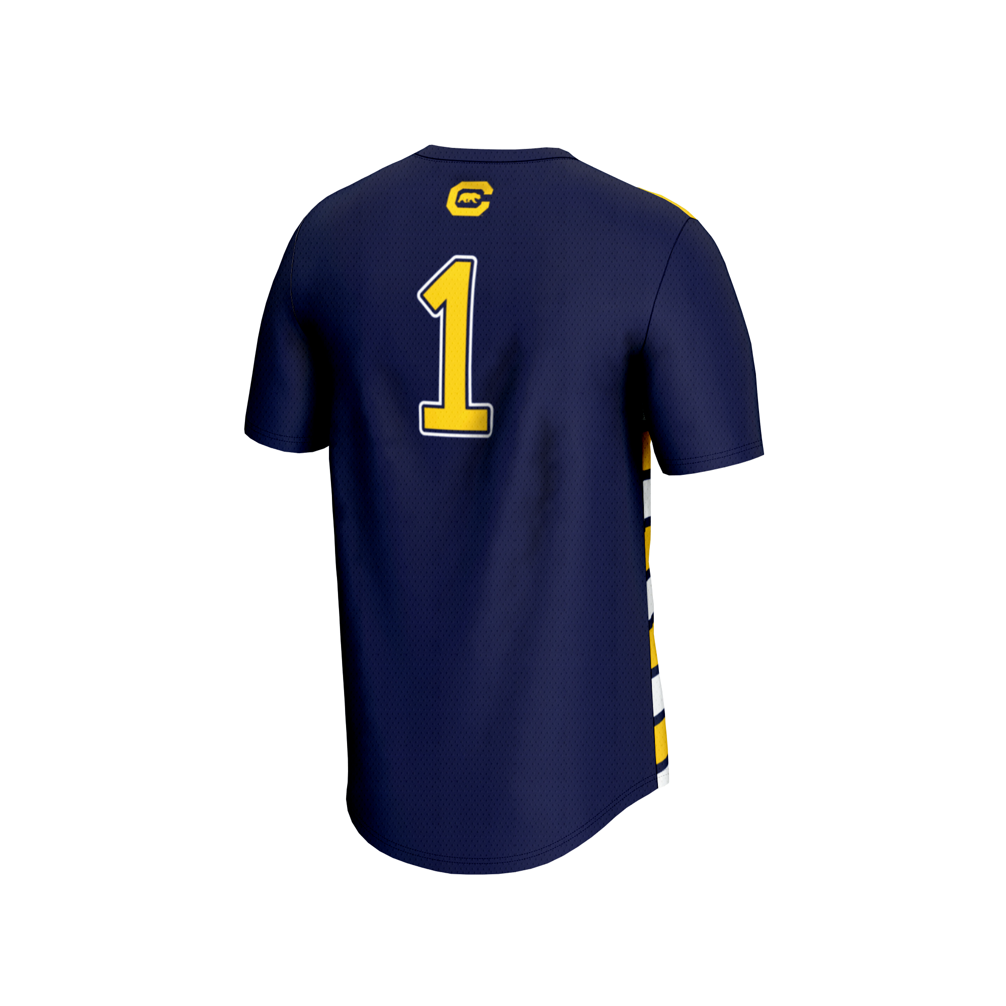 Soccer Fashion Cal Bears Game Jersey Navy NCAA College Soccer Fan Wear Soccer Fashion