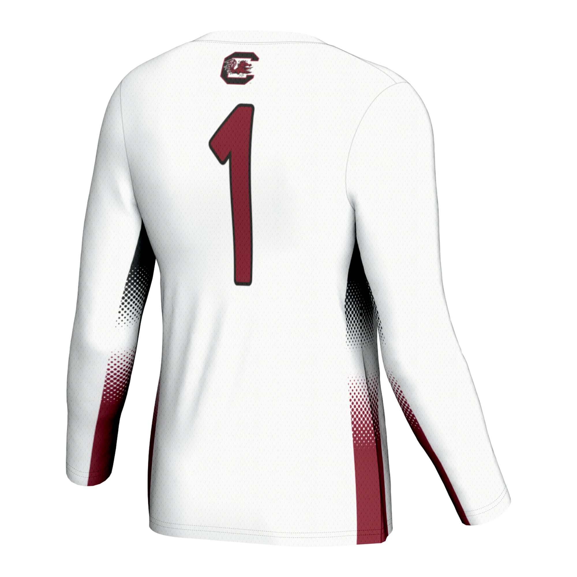 Volleyball South Carolina Gamecocks Game Jersey White NCAA College Volleyball Fan Wear Volleyball