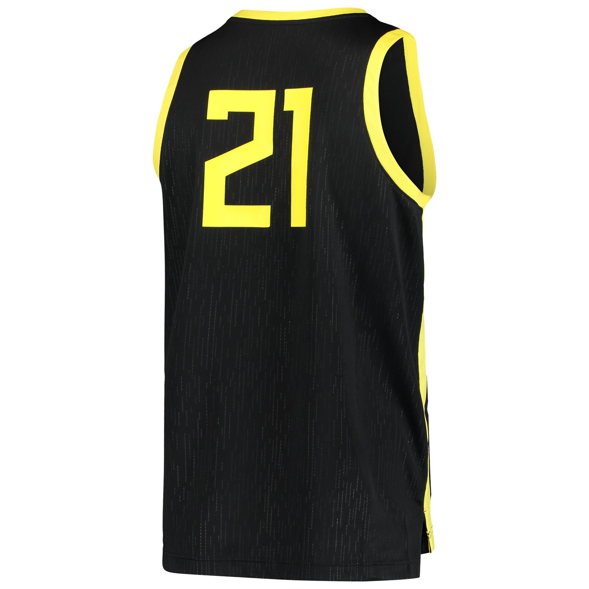 Basketball Oregon Ducks Replica Jersey No.21 Black NCAA College Basketball Fan Wear
