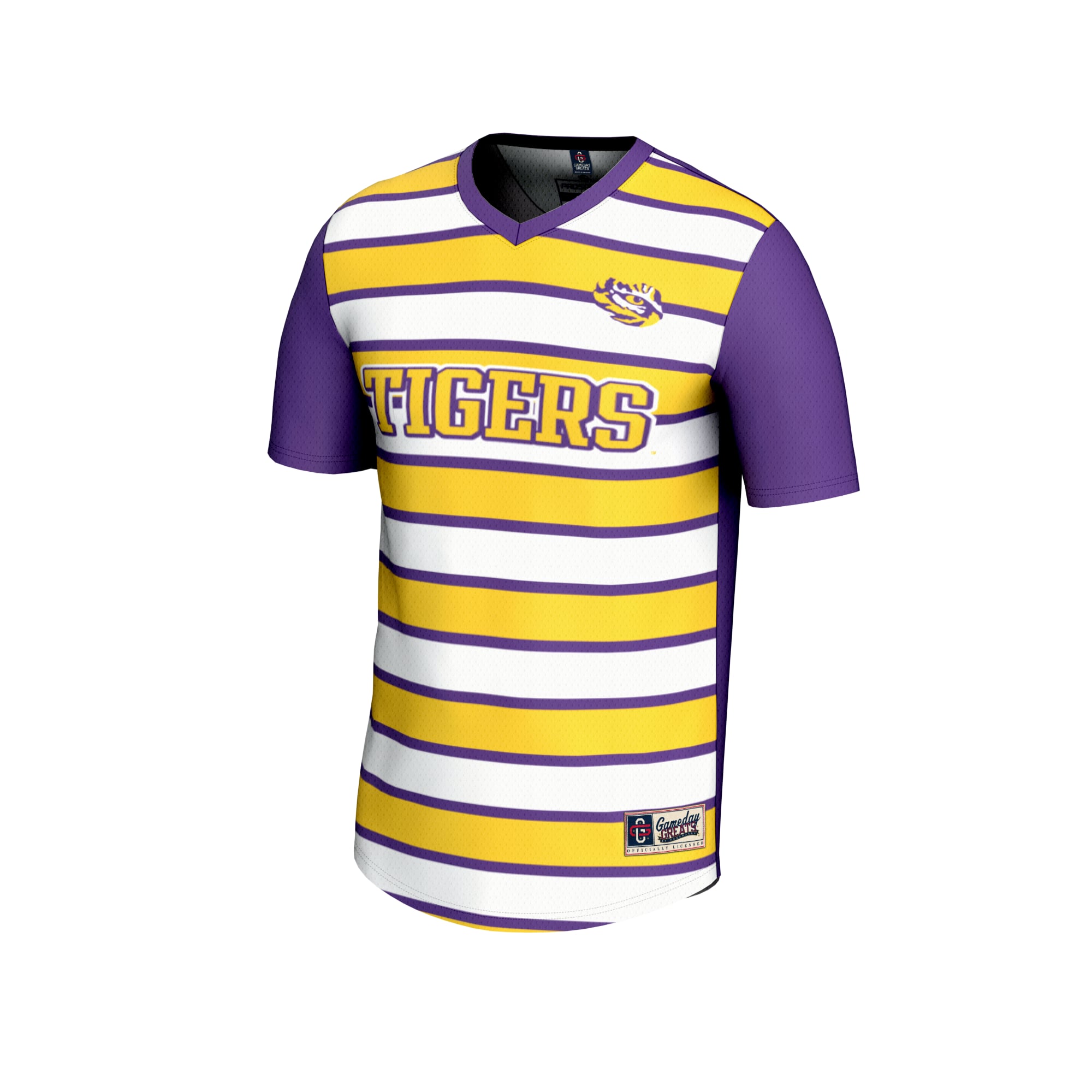 NIL Pick- Collegiate LSU Tigers Player Jersey Purple NCAA College Volleyball Fan Wear NIL Pick- Collegiate