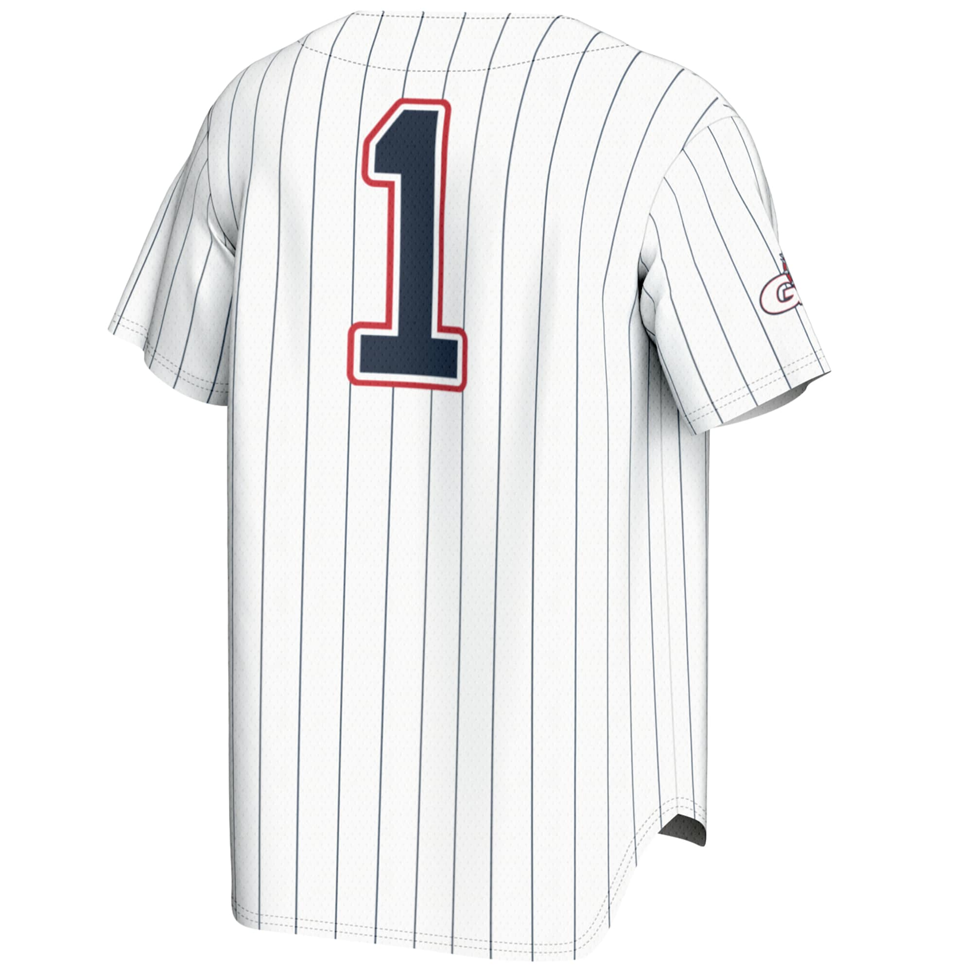 Baseball Gonzaga Bulldogs Game Jersey White NCAA College Baseball Fan Wear Baseball