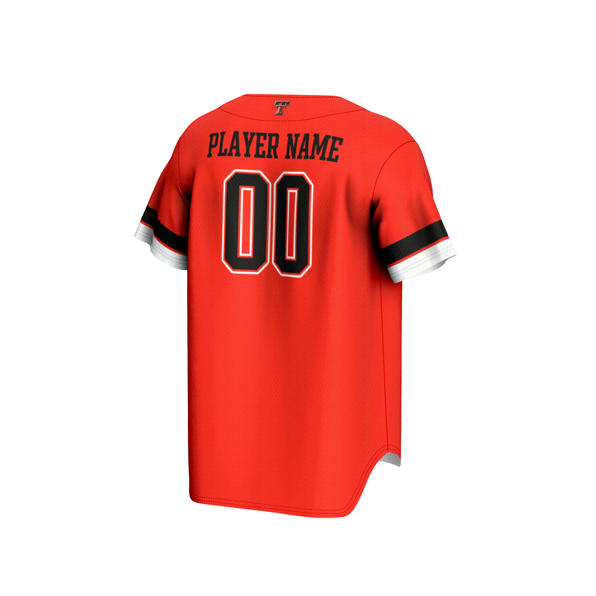 NIL Pick Baseball Texas Tech Red Raiders Player Jersey Red NCAA College Baseball Fan Wear NIL Pick Baseball