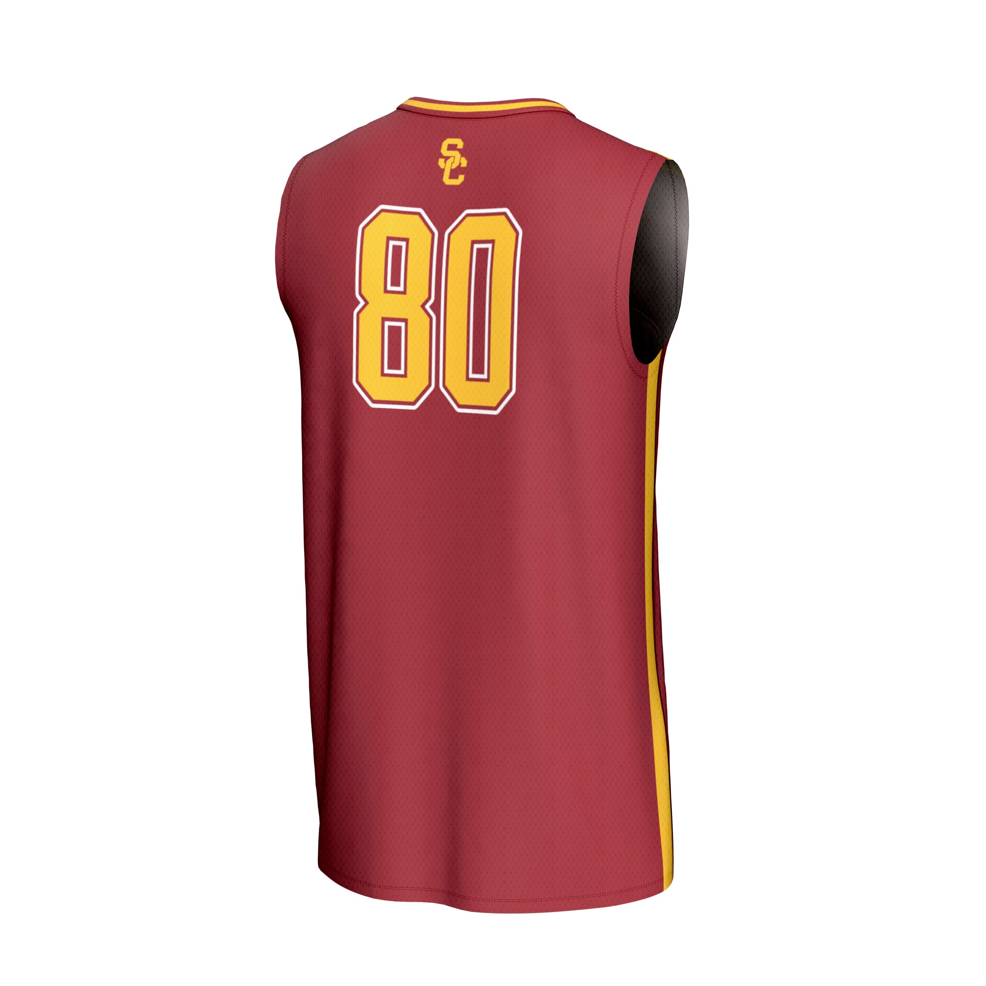 Collegiate Basketball Fashion USC Trojans Game Jersey Cardinal NCAA College Basketball Fan Wear