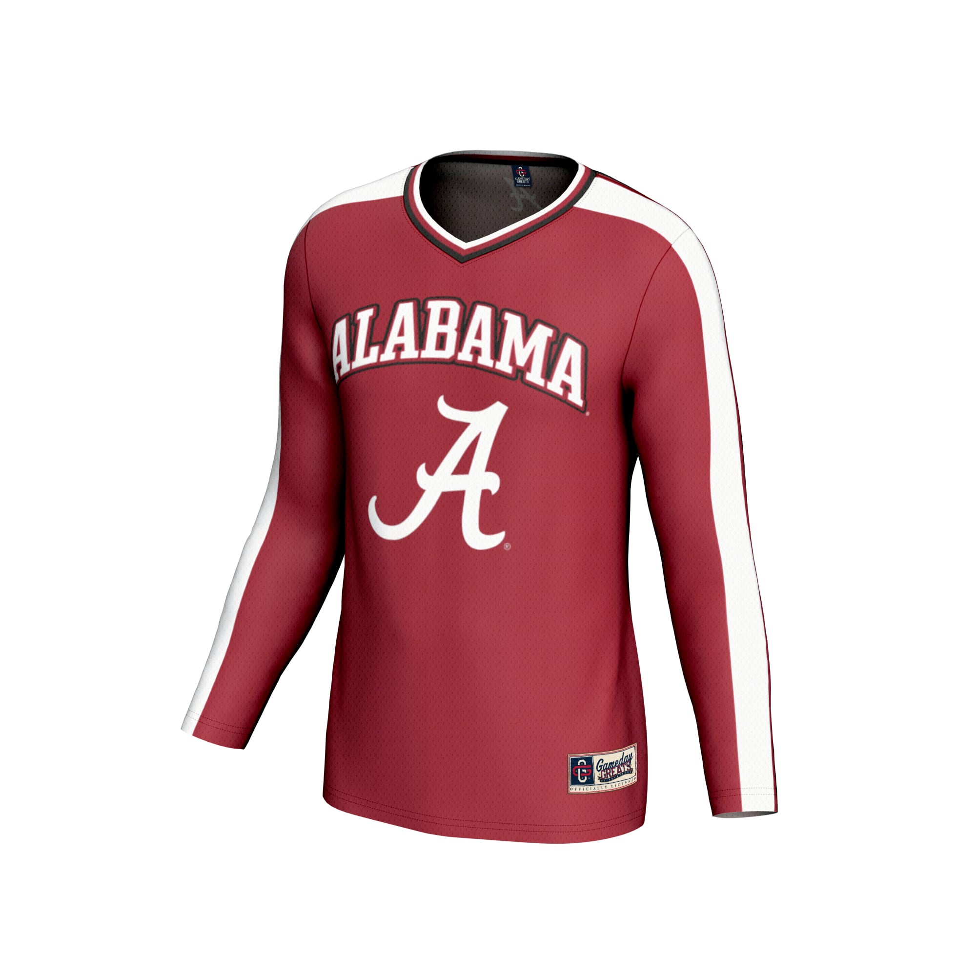 Volleyball Fashion Alabama Crimson Tide Game Jersey No.1 Crimson NCAA College Volleyball Fan Wear Volleyball Fashion