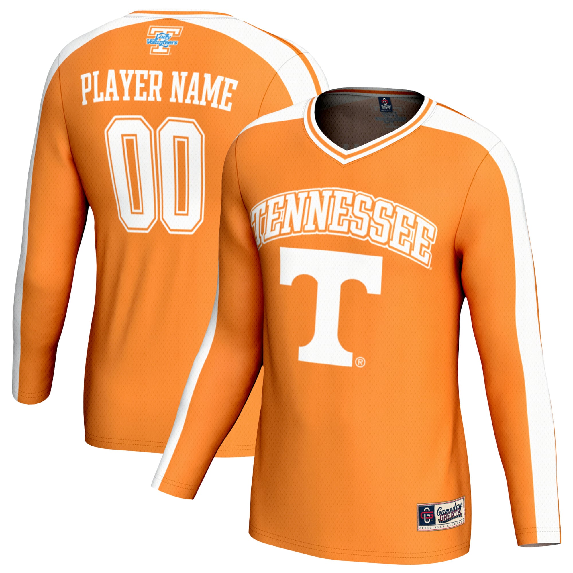 NIL Pick- Collegiate Tennessee Volunteers Player Jersey Orange NCAA College Baseball Fan Wear