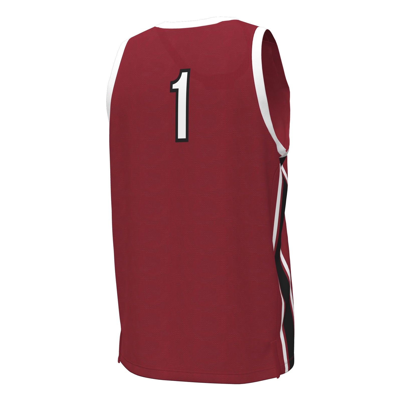 Garnet Basketball South Carolina Gamecocks Replica Jersey No.1 Garnet NCAA College Basketball Fan Wear Garnet Basketball