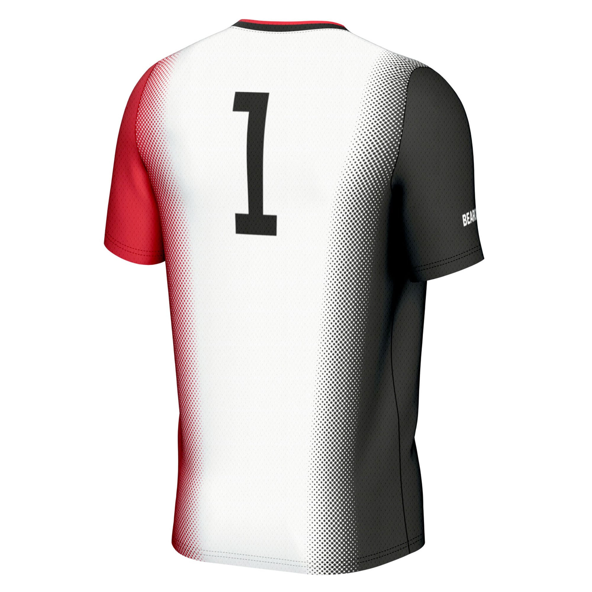 Soccer Fashion Cincinnati Bearcats Game Jersey No.1 White NCAA College Soccer Fan Wear