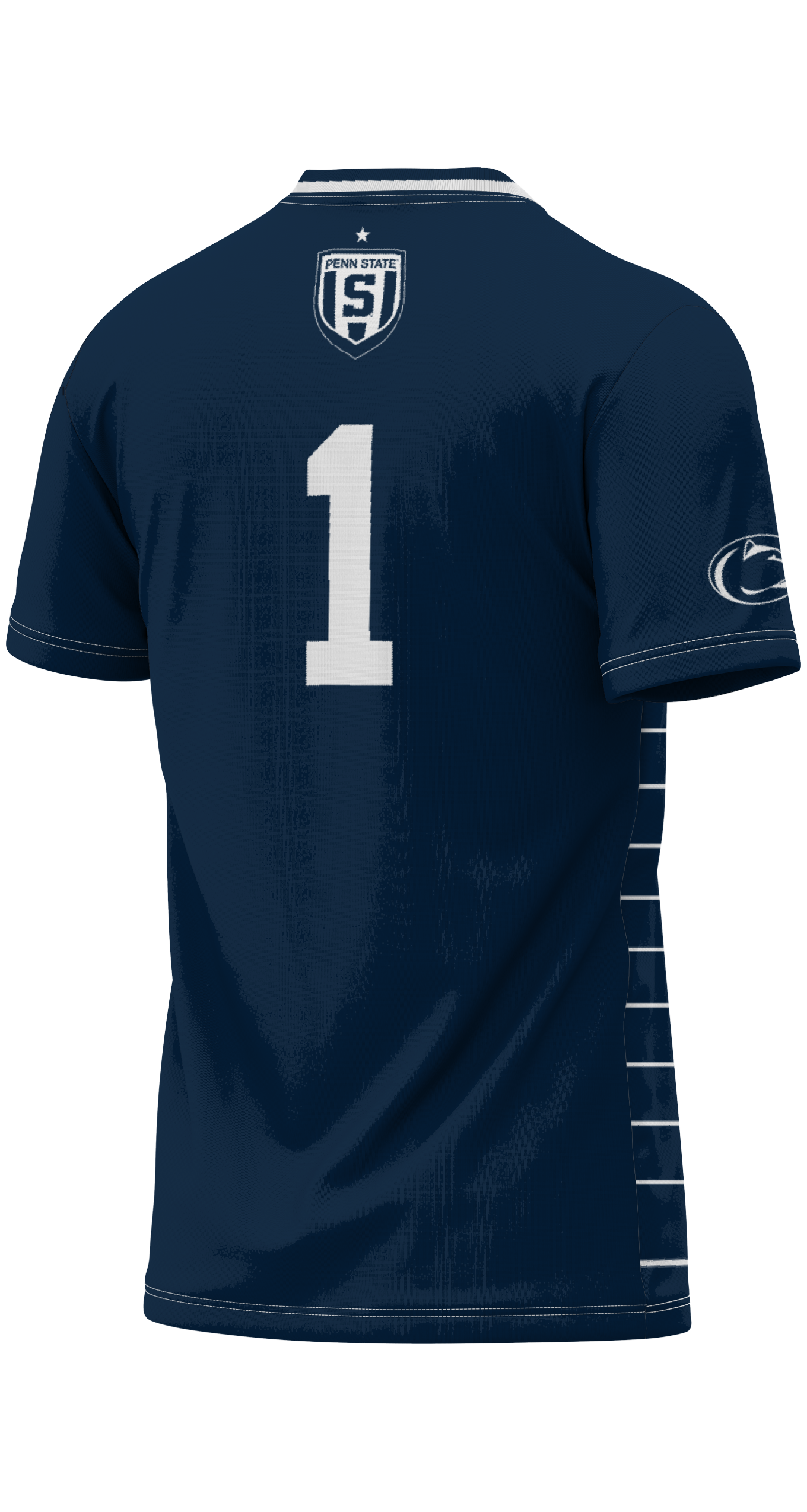 Soccer Fashion Penn State Nittany Lions Game Jersey No.1 Navy NCAA College Soccer Fan Wear