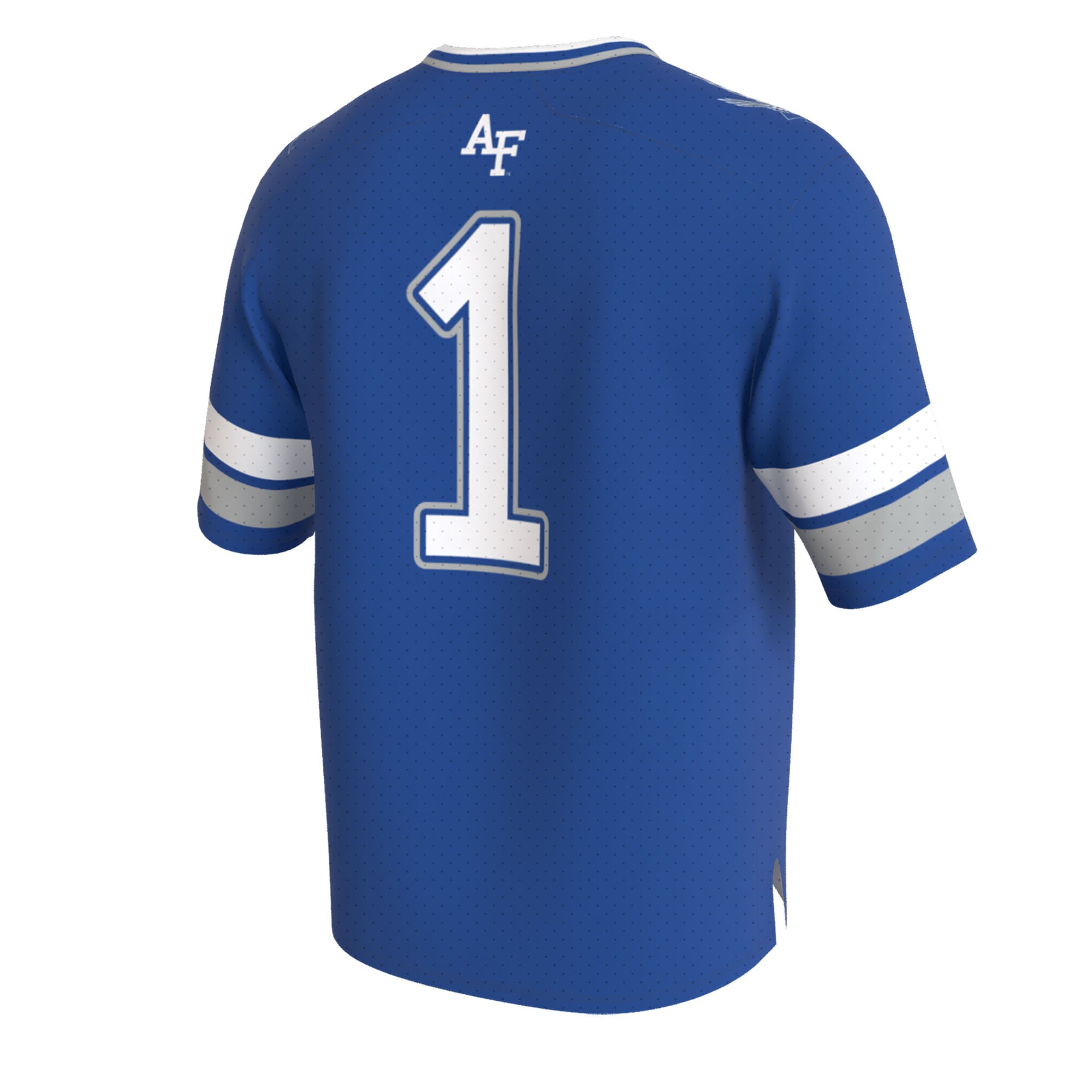 Collegiate Fashion Air Force Falcons Game Jersey Royal NCAA College Football Fan Wear Collegiate Fashion