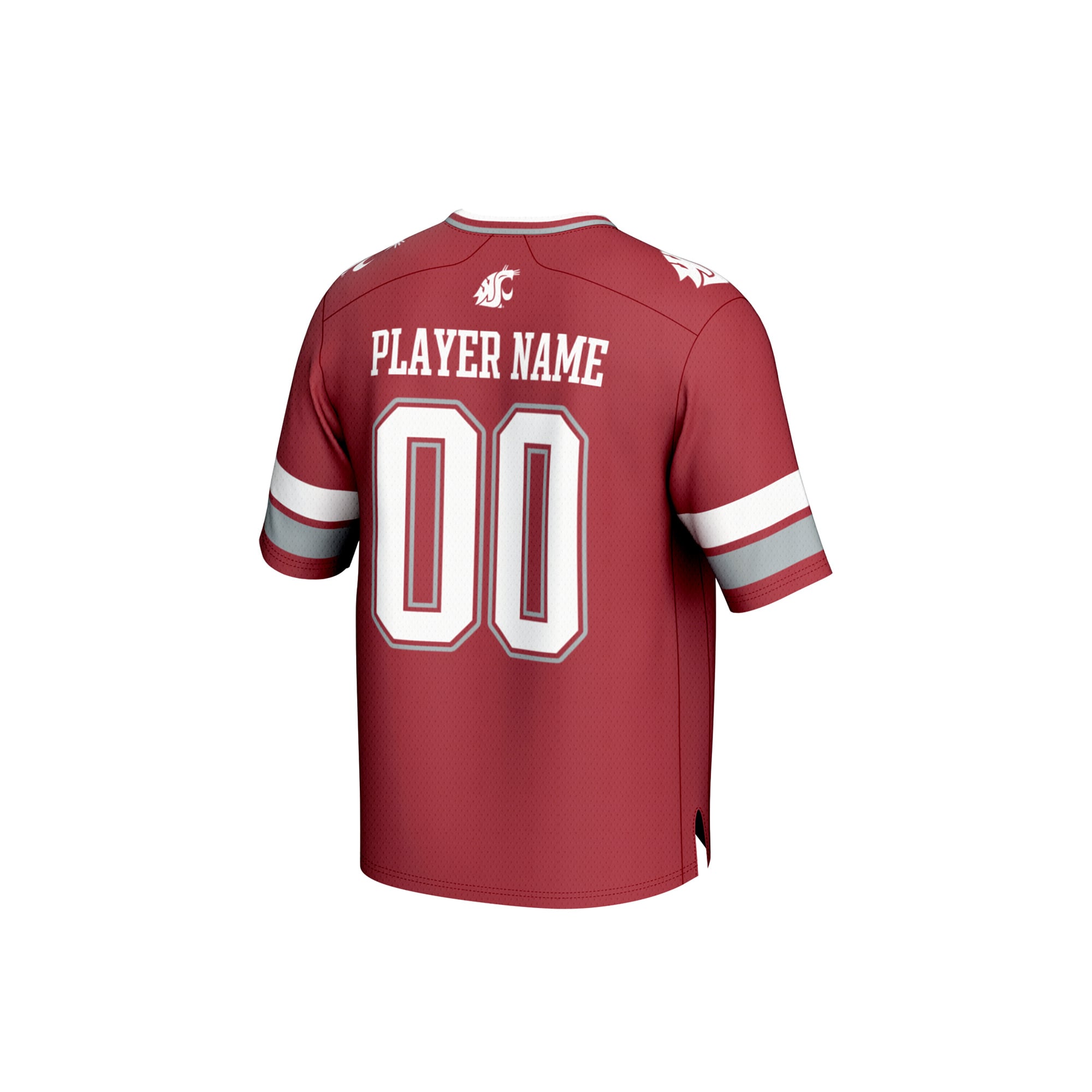 NIL Pick- Fashion Washington State Cougars Player Jersey Crimson NCAA College Football Fan Wear