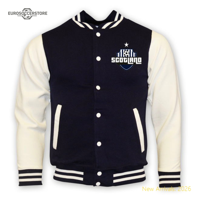Scotland Baseball Kennebec Valley Community College Outerwear Navy NCAA College Baseball Fan Wear