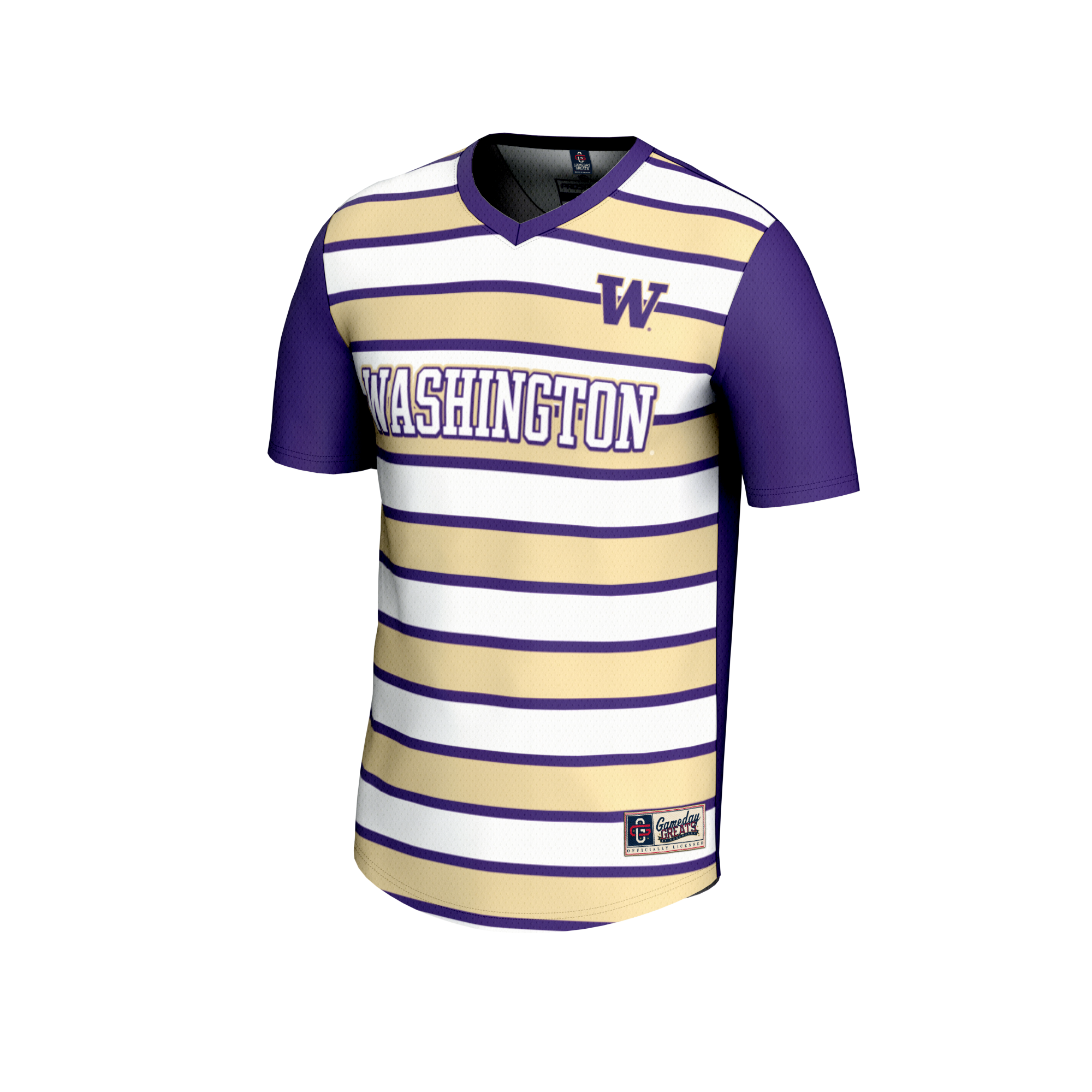 Soccer NIL Pick- Washington Huskies Player Jersey Purple NCAA College Soccer Fan Wear Soccer NIL Pick-