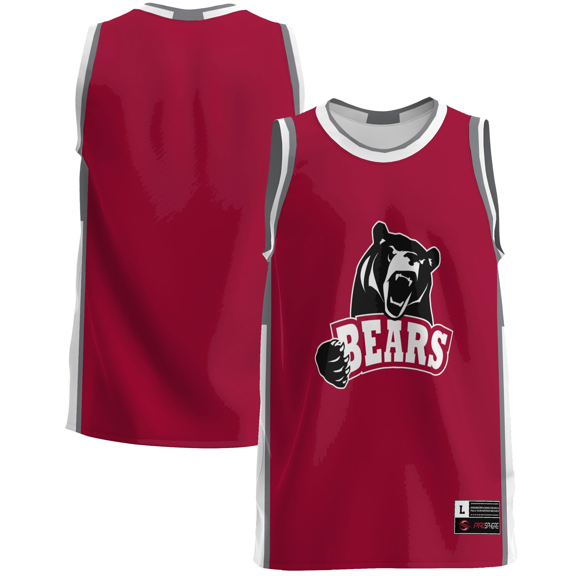 Basketball Lenoir Rhyne Bears Jersey Blue NCAA College Basketball Fan Wear