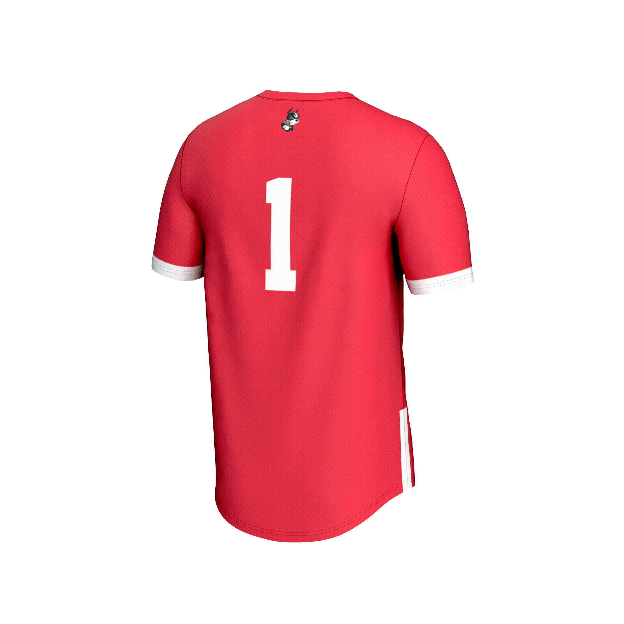 Collegiate Lacrosse Fashion Boston University Game Jersey Scarlet NCAA College Lacrosse Fan Wear Collegiate Lacrosse Fashion