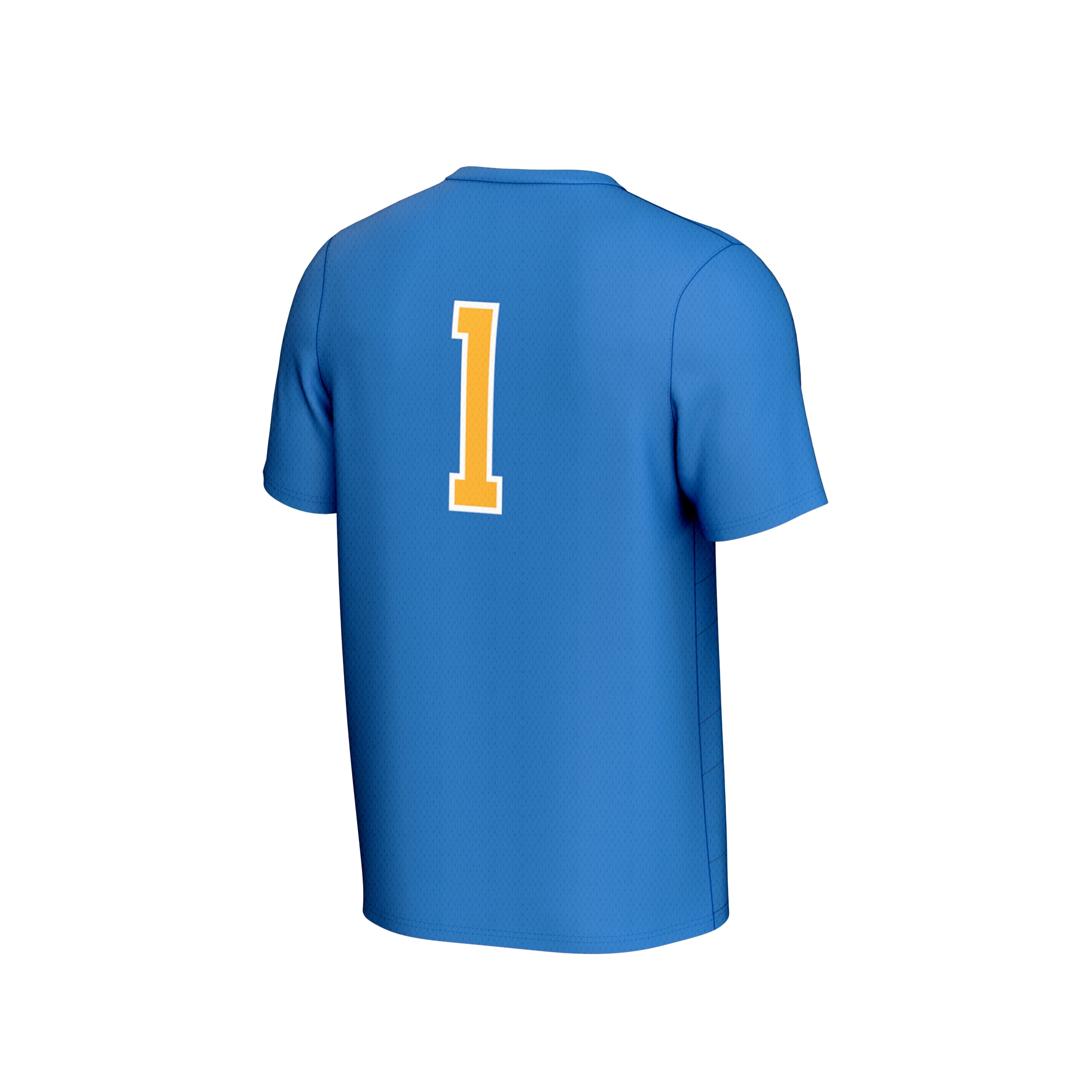 Collegiate Soccer Fashion UCLA Bruins Game Jersey Blue NCAA College Soccer Fan Wear Collegiate Soccer Fashion
