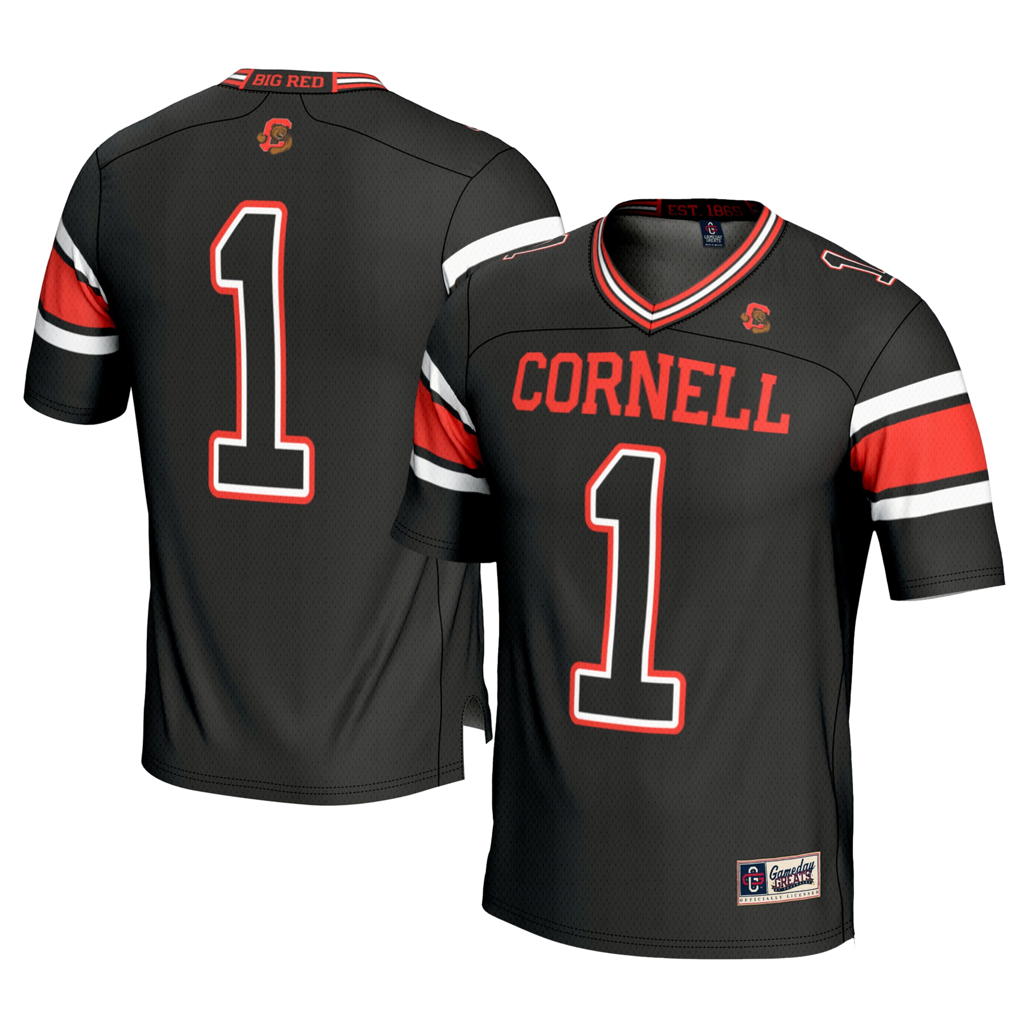 Cornell Big Red Game Jersey Red NCAA College Football Fan Wear