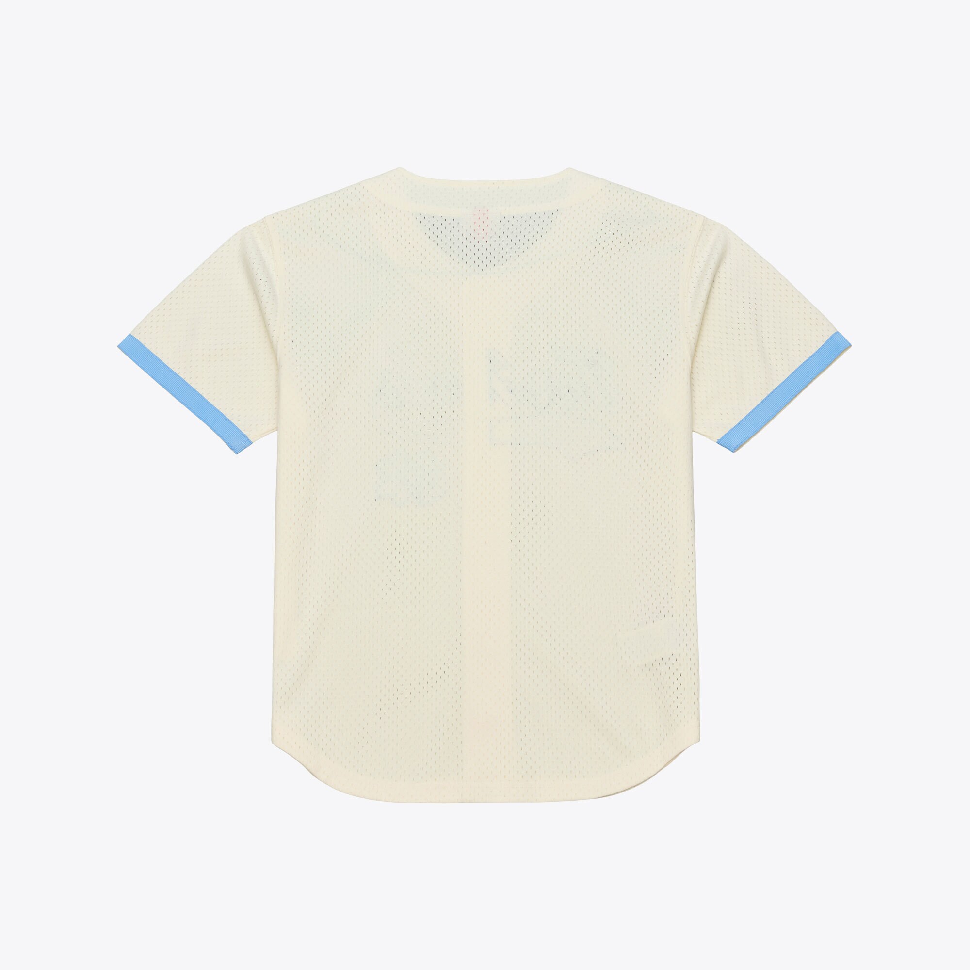 Button-Up Batting Baseball North Carolina Tar Heels Jersey Cream NCAA College Baseball Fan Wear