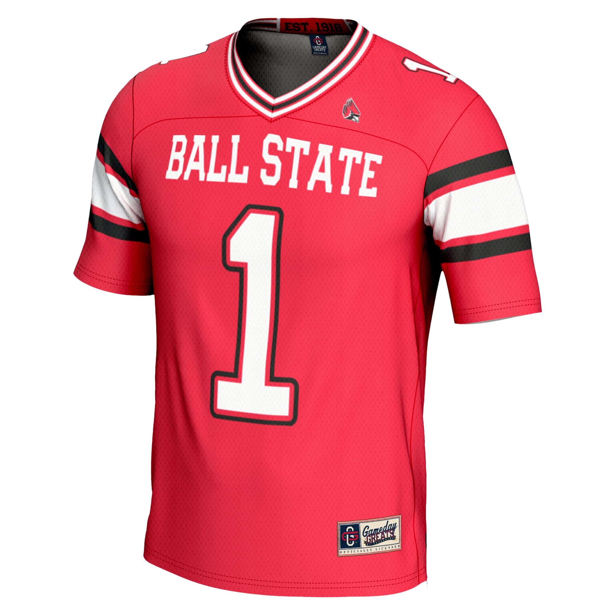 Endzone Ball State Cardinals Game Jersey Cardinal NCAA College Football Fan Wear Endzone
