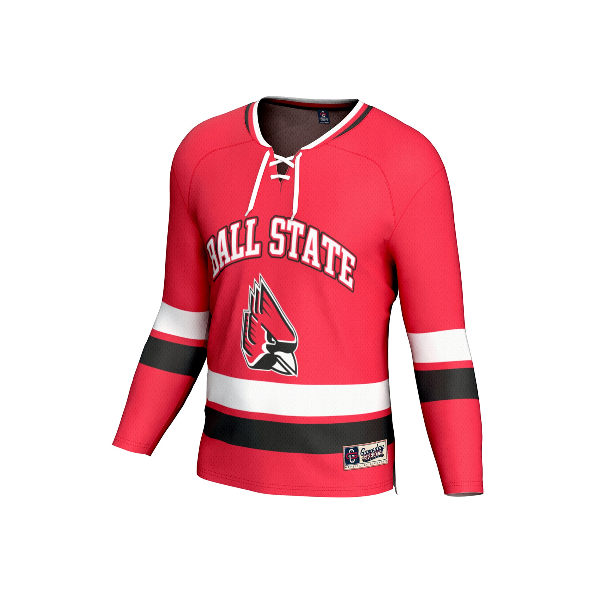 Spirit Hockey Ball State Cardinals Game Jersey Cardinal NCAA College Hockey Fan Wear Spirit Hockey