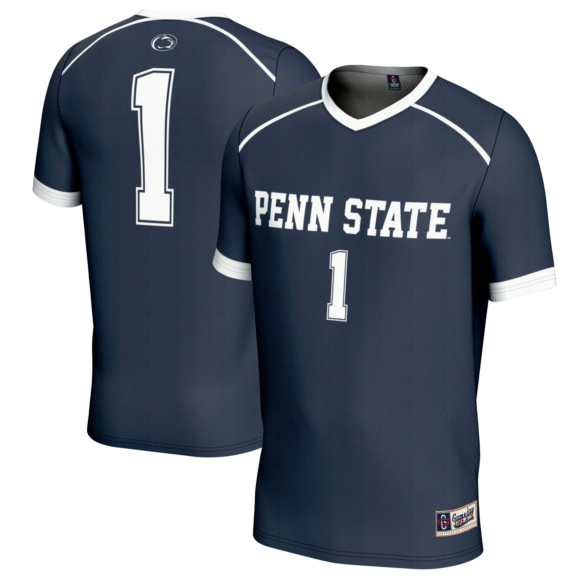 Lacrosse Fashion Penn State Nittany Lions Game Jersey Navy NCAA College Lacrosse Fan Wear