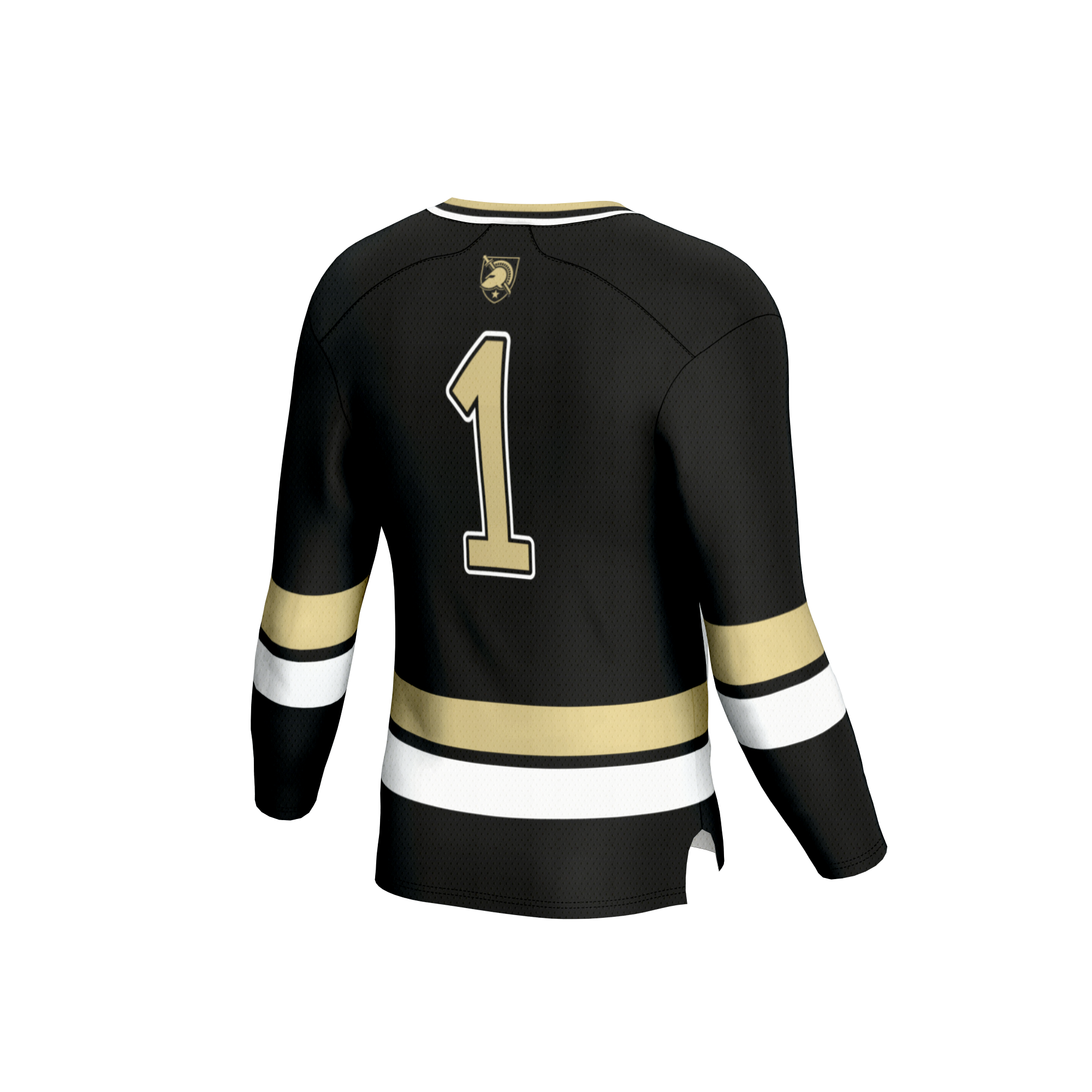 Fashion Hockey Army Black Knights Game Jersey Black NCAA College Hockey Fan Wear Fashion Hockey