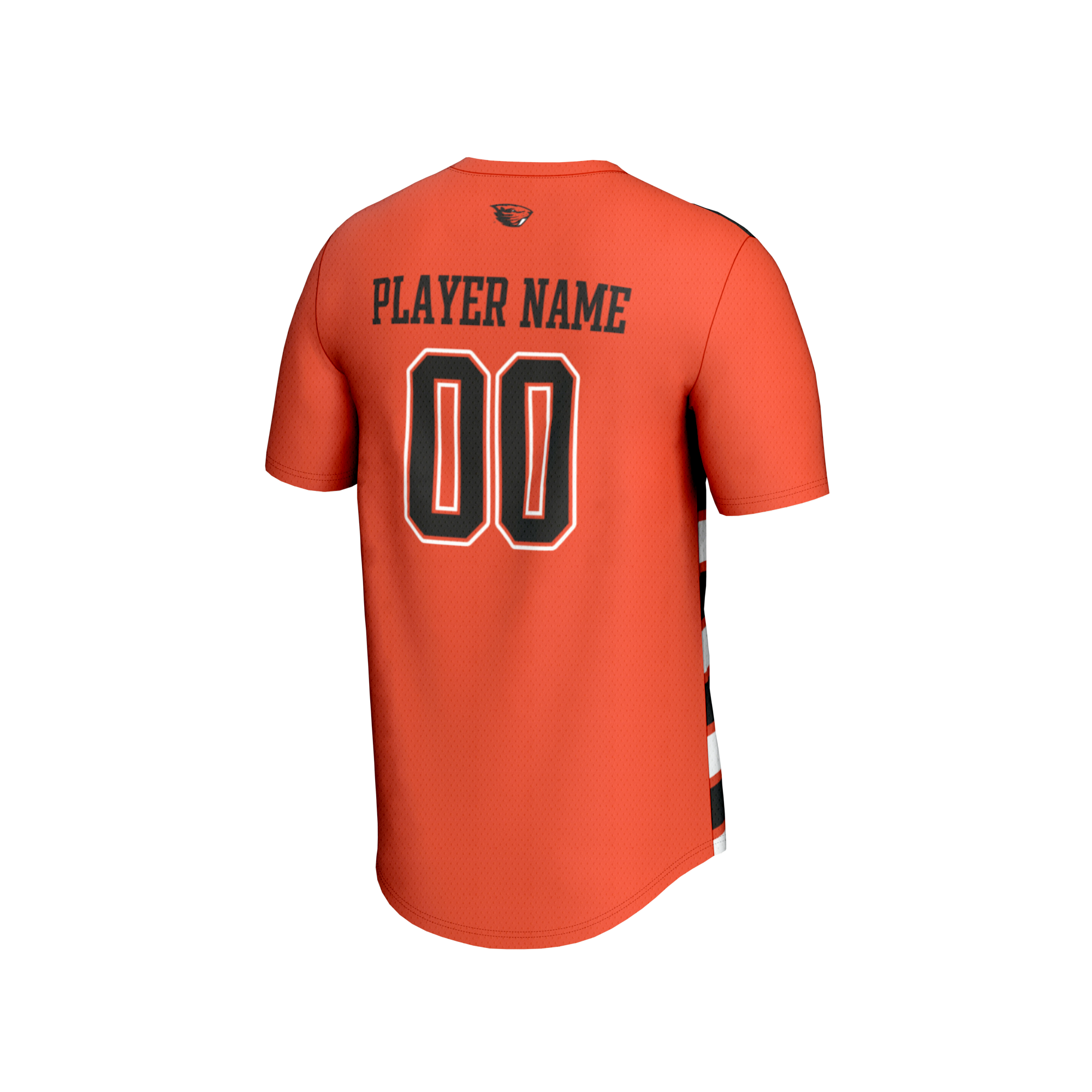NIL Pick Collegiate Oregon State Beavers Player Jersey Orange NCAA College Soccer Fan Wear NIL Pick Collegiate