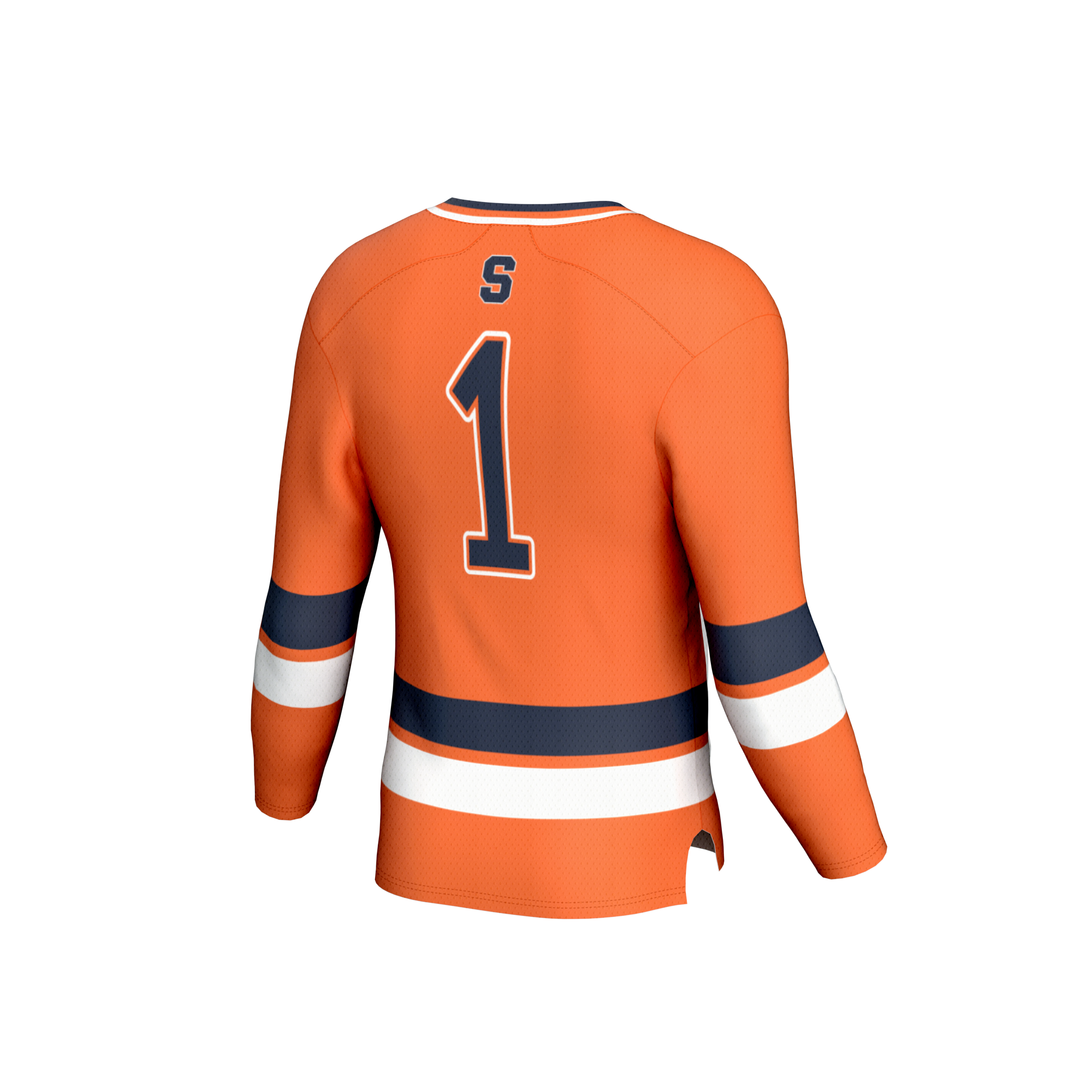 Hockey Fashion Syracuse Orange Game Jersey Orange NCAA College Hockey Fan Wear Hockey Fashion