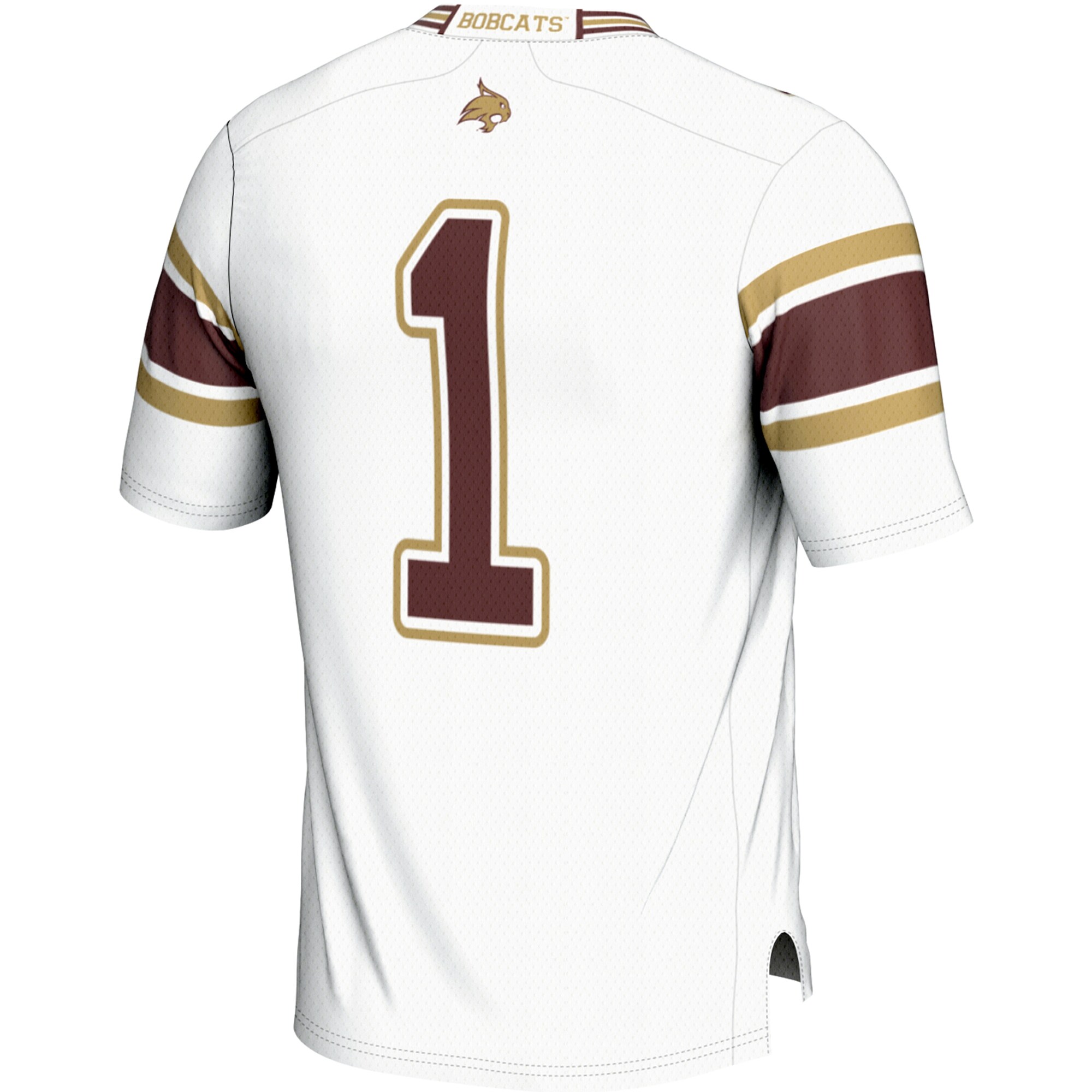 Endzone Texas State Bobcats Game Jersey White NCAA College Football Fan Wear