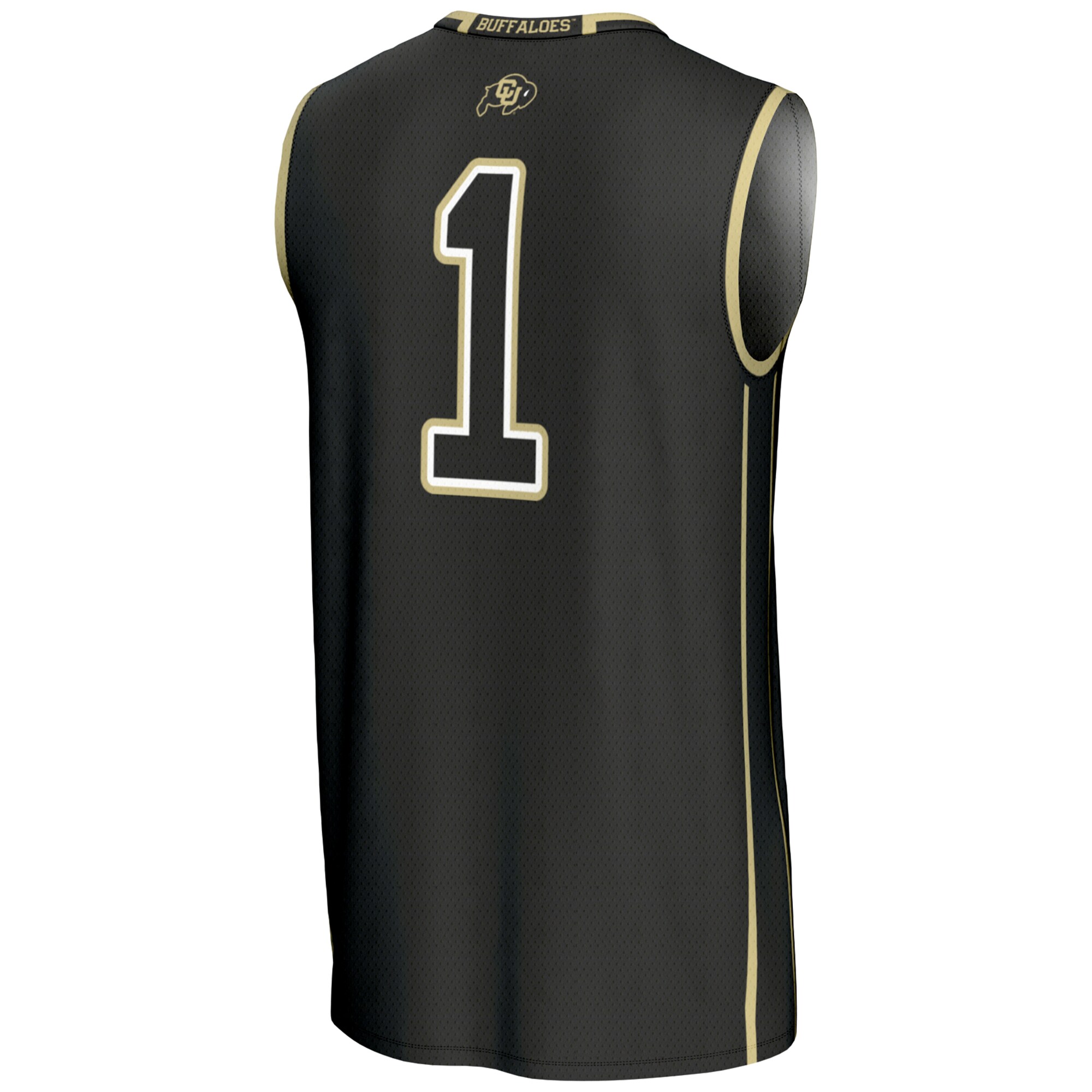 Basketball Colorado Buffaloes Replica Jersey Black NCAA College Basketball Fan Wear