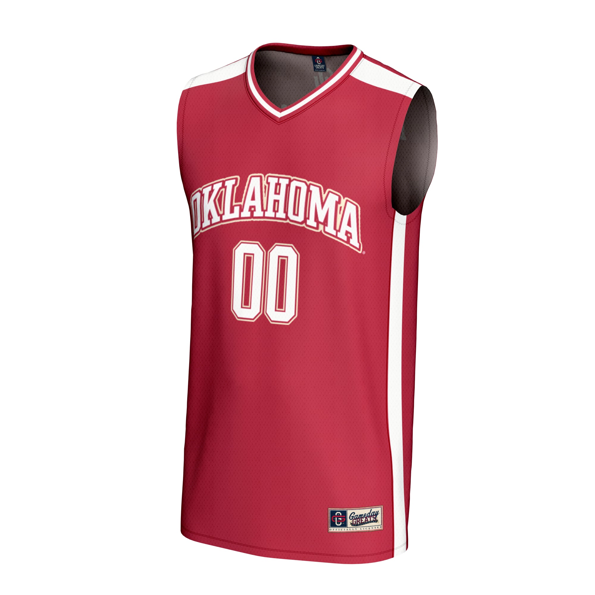 NIL Pick- Basketball Oklahoma Sooners Player Jersey Crimson NCAA College Basketball Fan Wear
