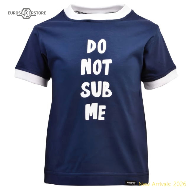 Do Not Sub Club Team Jersey Navy NCAA College Football Fan Wear
