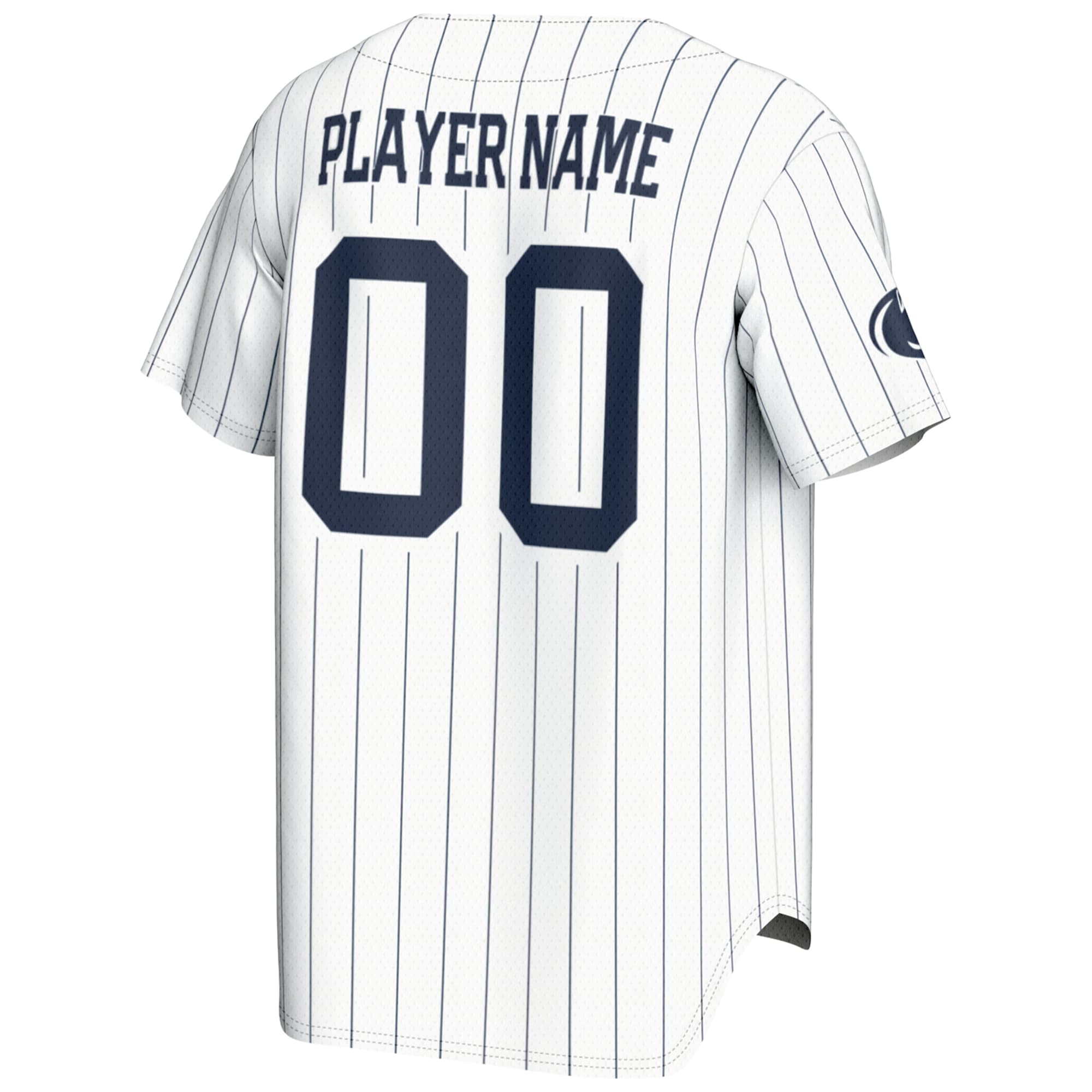 NIL Pick- Baseball Penn State Nittany Lions Player Jersey White NCAA College Baseball Fan Wear NIL Pick- Baseball