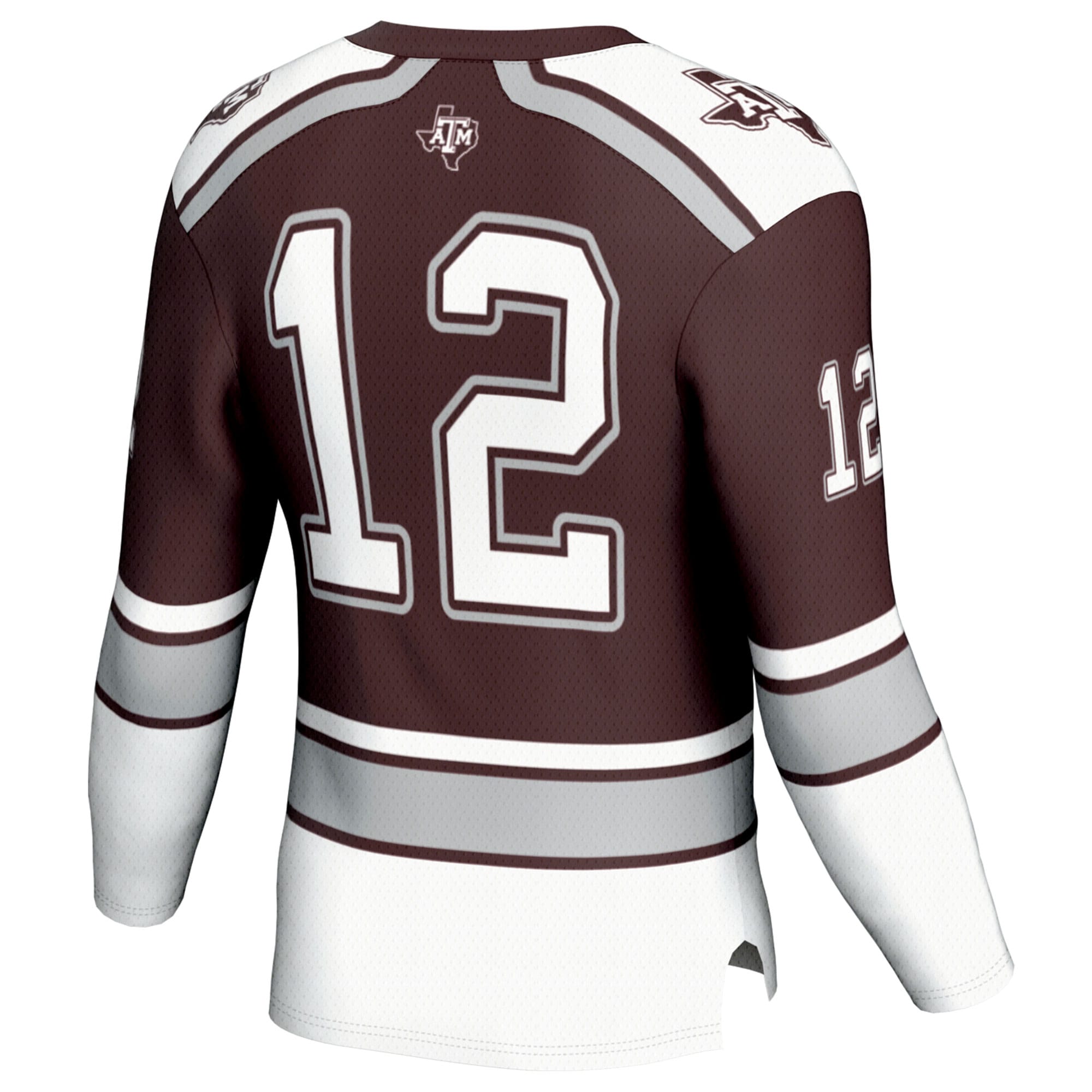 Hockey Fashion Texas A&M Aggies Game Jersey Maroon NCAA College Hockey Fan Wear Hockey Fashion