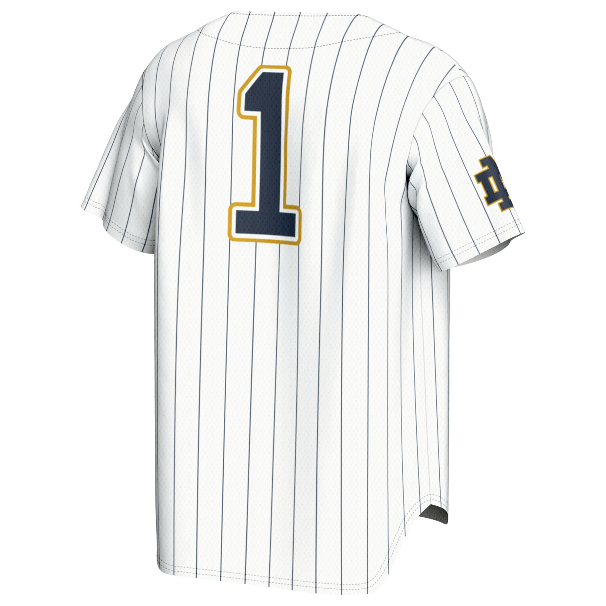 Baseball Notre Dame Fighting Irish Game Jersey White NCAA College Baseball Fan Wear
