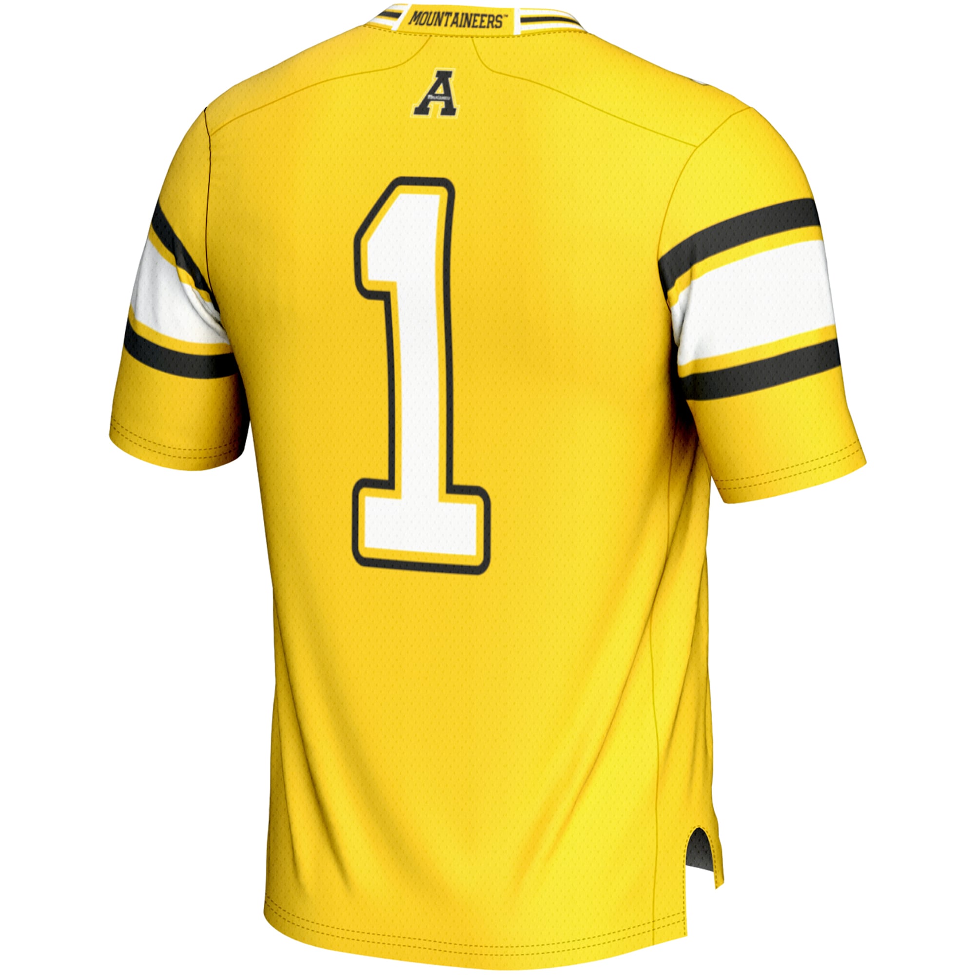 Appalachian State Mountaineers Endzone Game Jersey No.1 Gold NCAA College Football Fan Wear