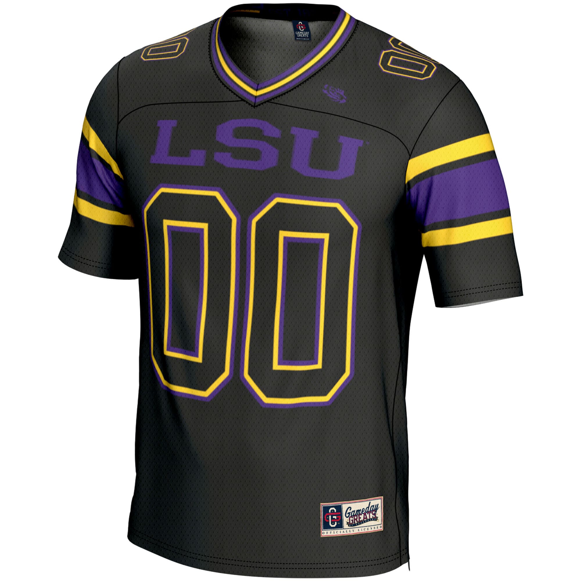NIL Pick LSU Tigers Player Jersey Black NCAA College Football Fan Wear NIL Pick